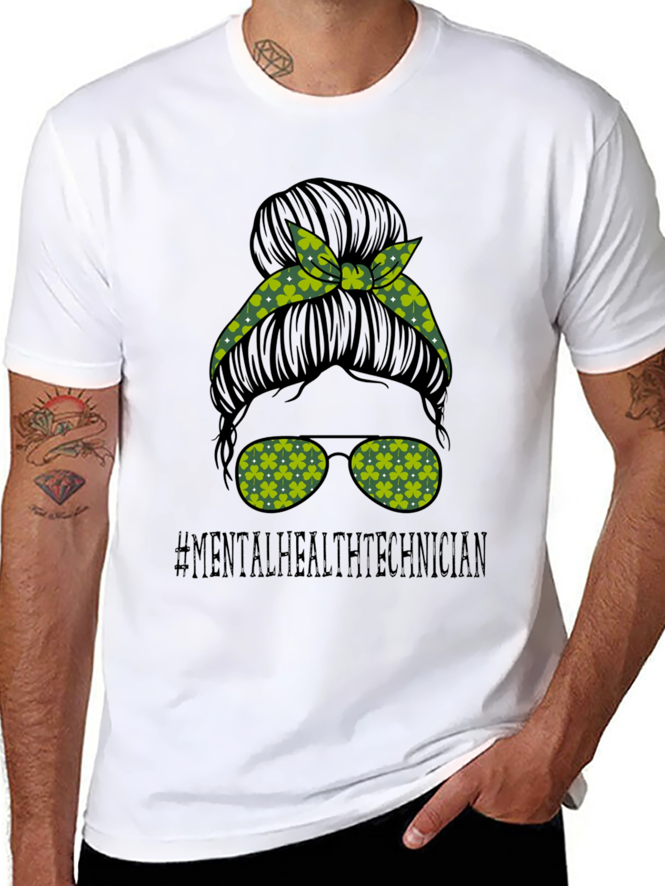 Mental Health Technician St. Patricks Day T-Shirt