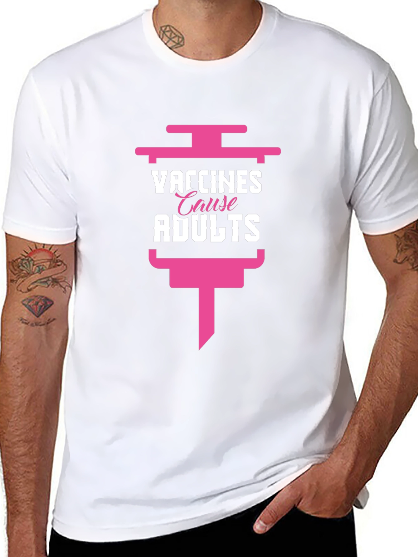 Vaccines Cause Adults T-Shirt