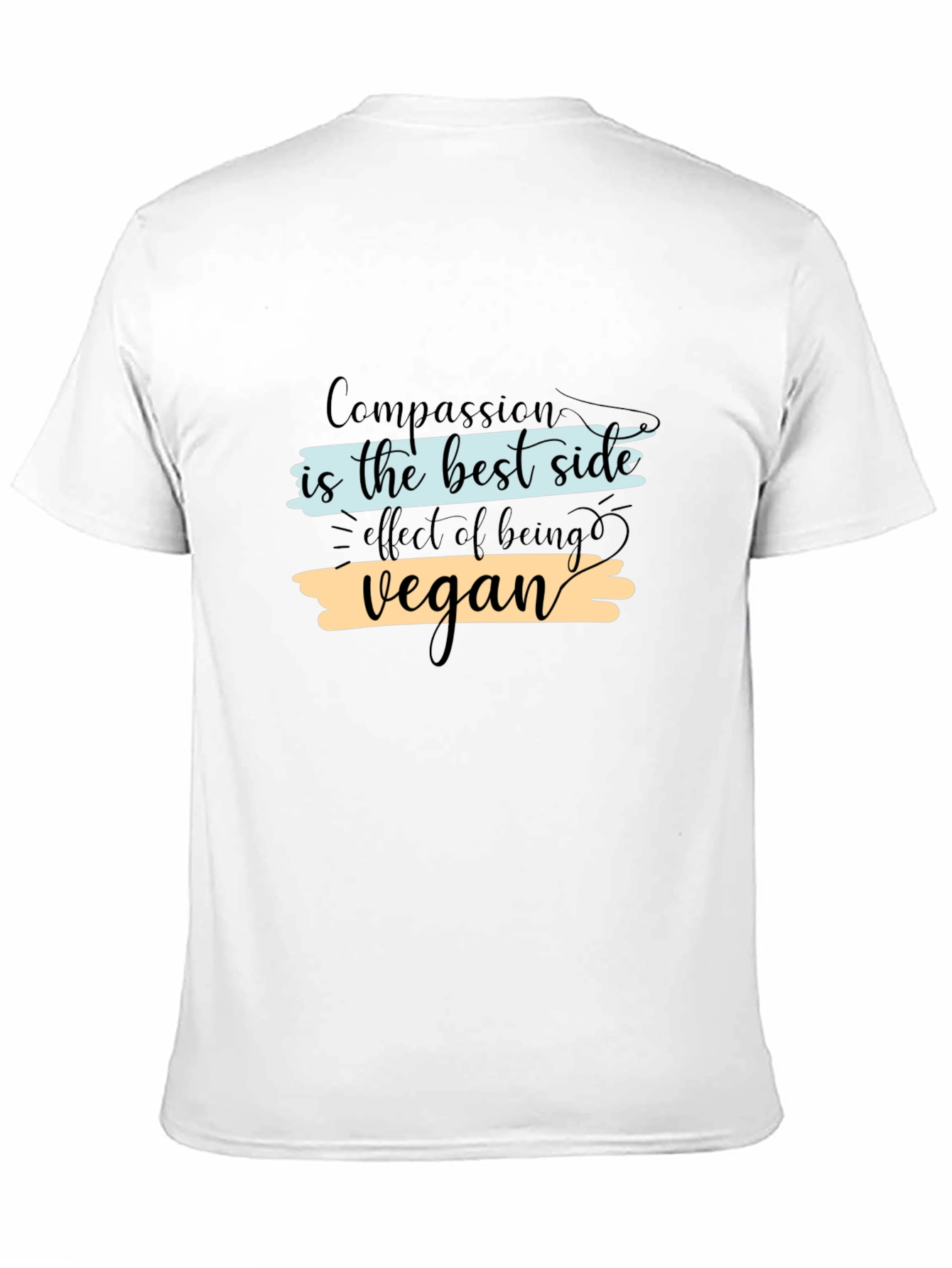 Vegan Compassion Black T-Shirt