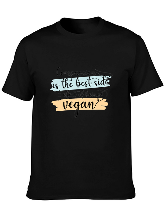 Vegan Compassion Black T-Shirt