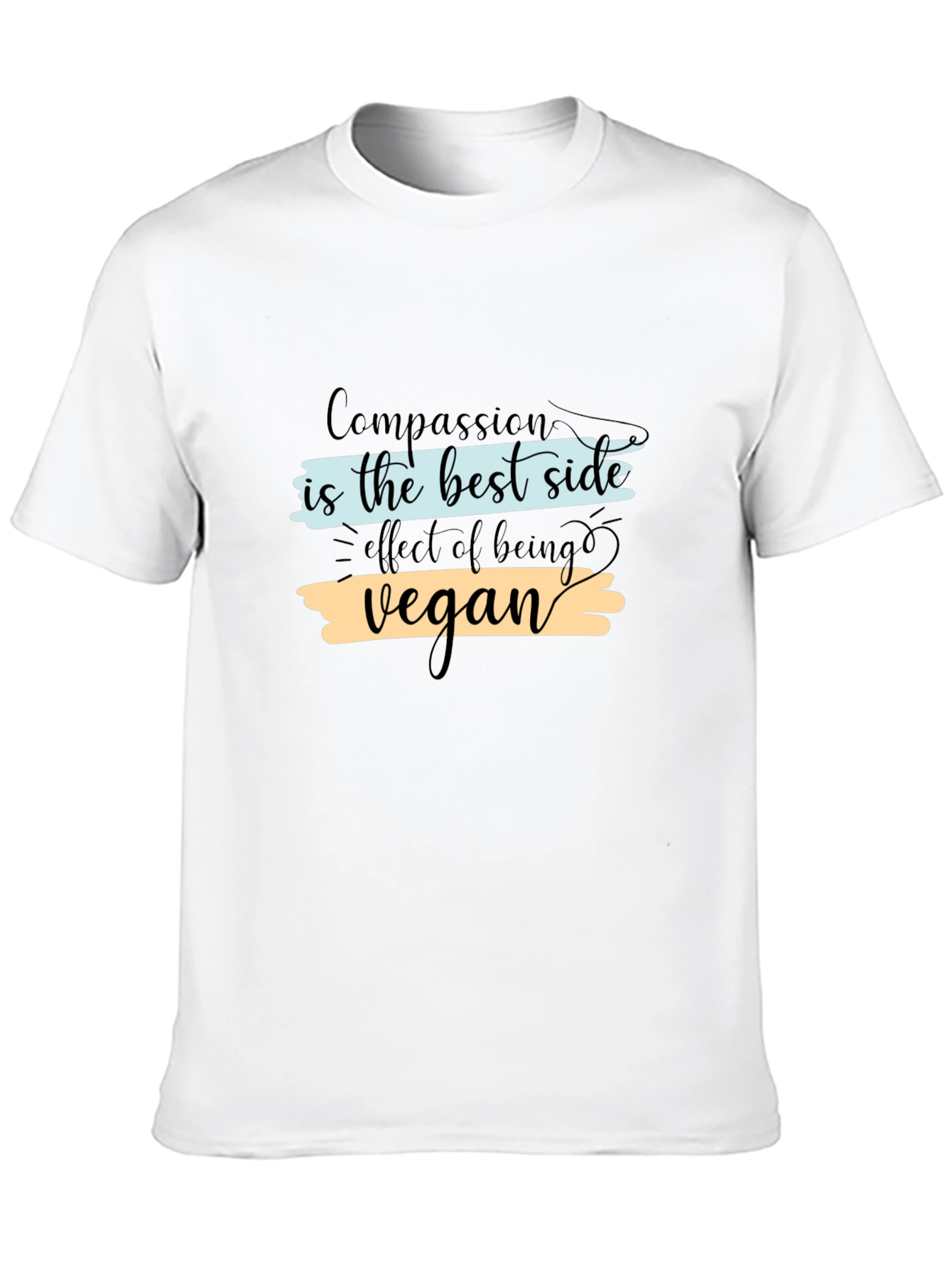 Vegan Compassion Black T-Shirt