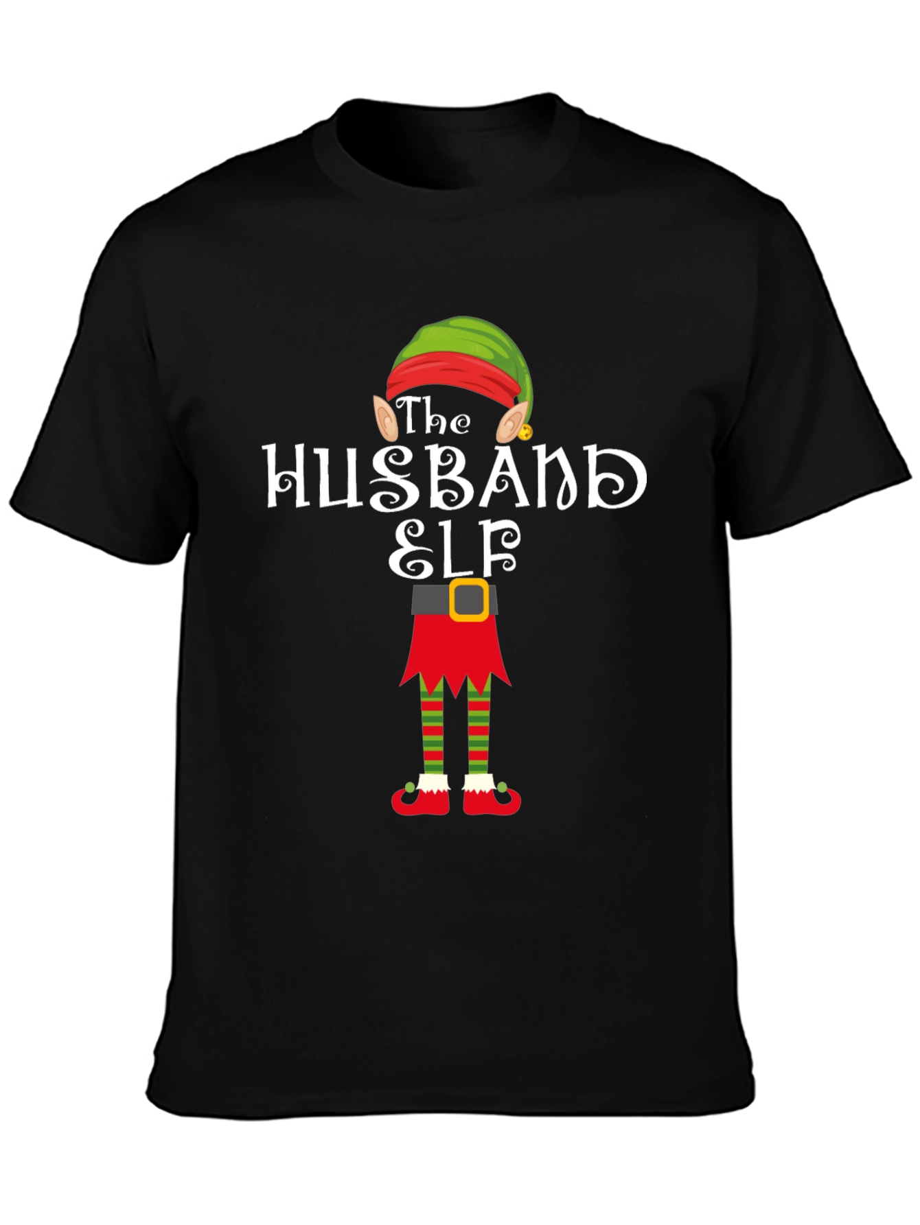 Husband Elf T-Shirt - Holiday Cheer