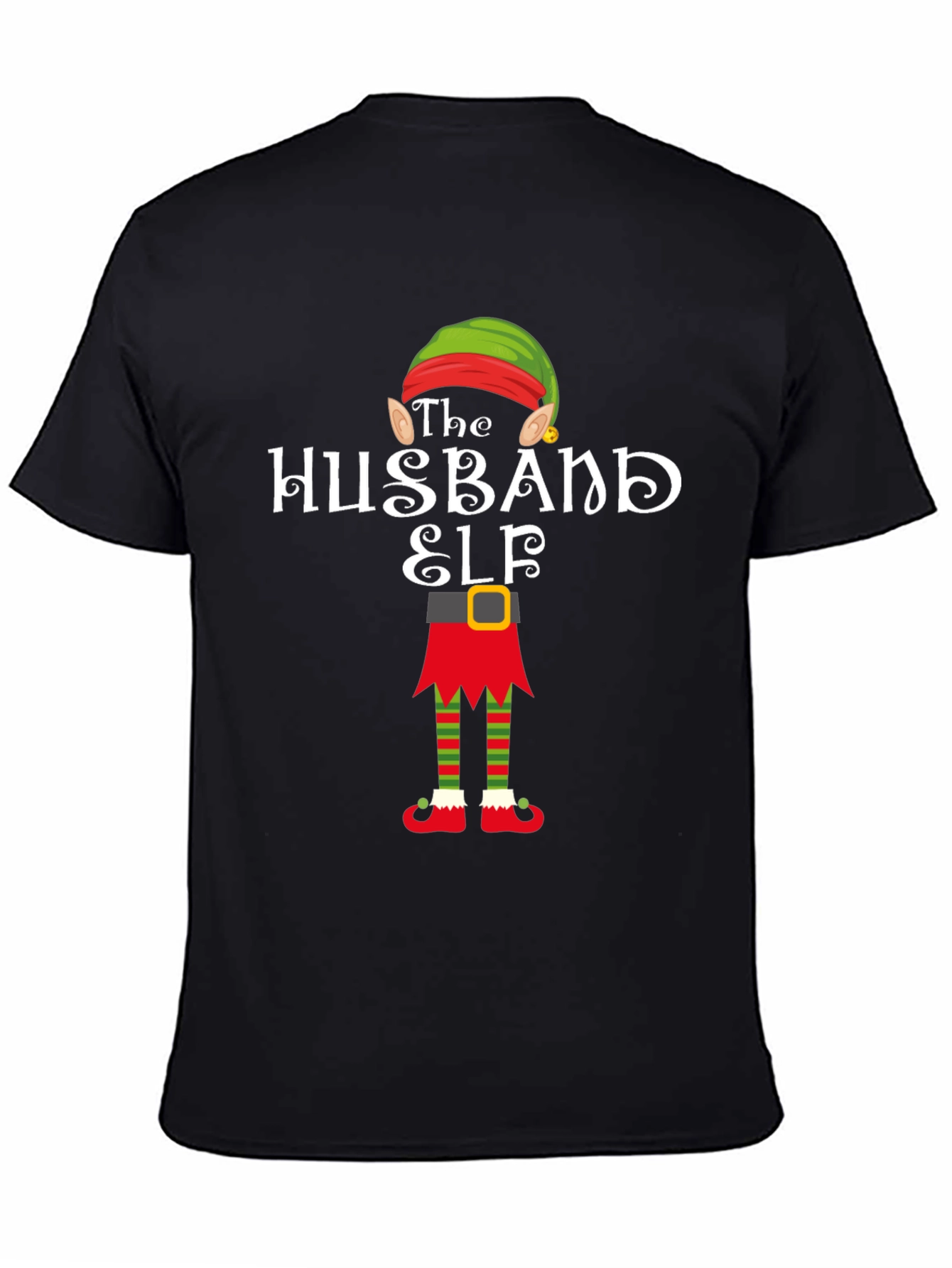 Husband Elf T-Shirt - Holiday Cheer