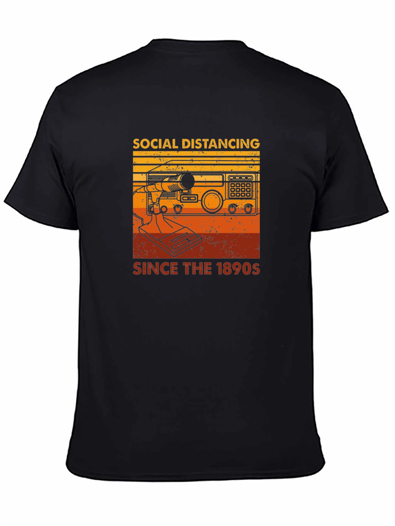 Social Distancing Since 1890s Graphic T-Shirt
