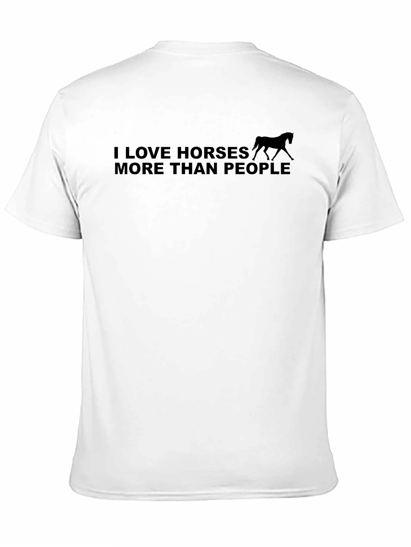 I Love Horses More Than People T-Shirt