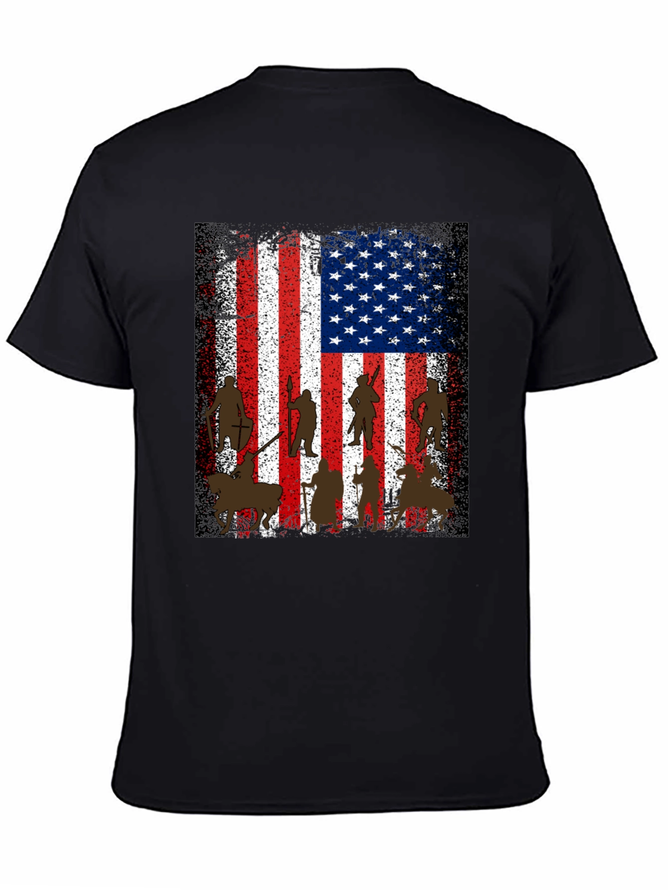 American Flag Knight T-Shirt