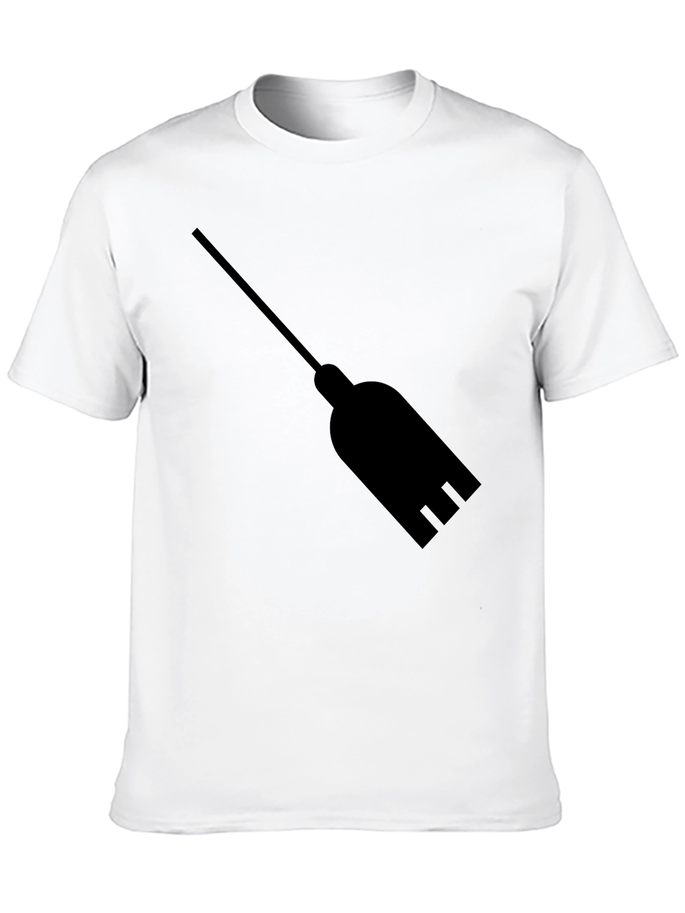 Broomstick Graphic Tee - Classic Black T-Shirt