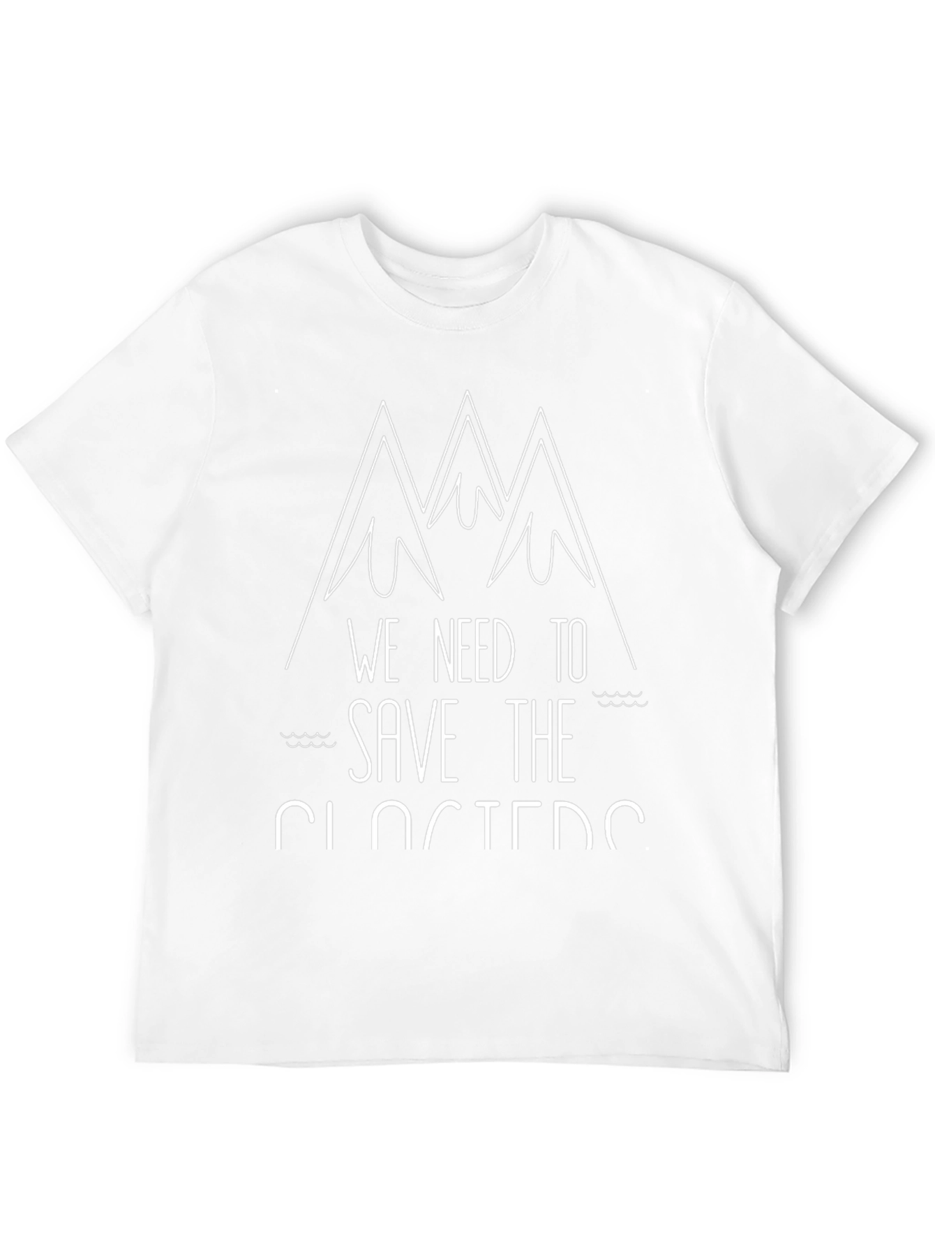 Save The Glaciers T-Shirt - Stylish Environmental Tee