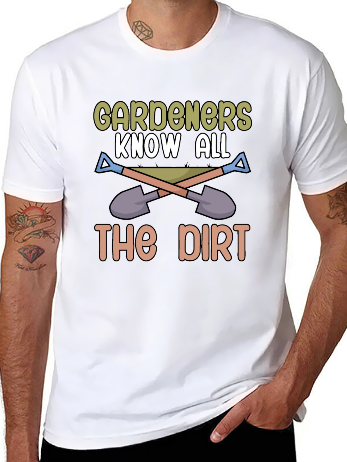 Gardeners Know All The Dirt T-Shirt