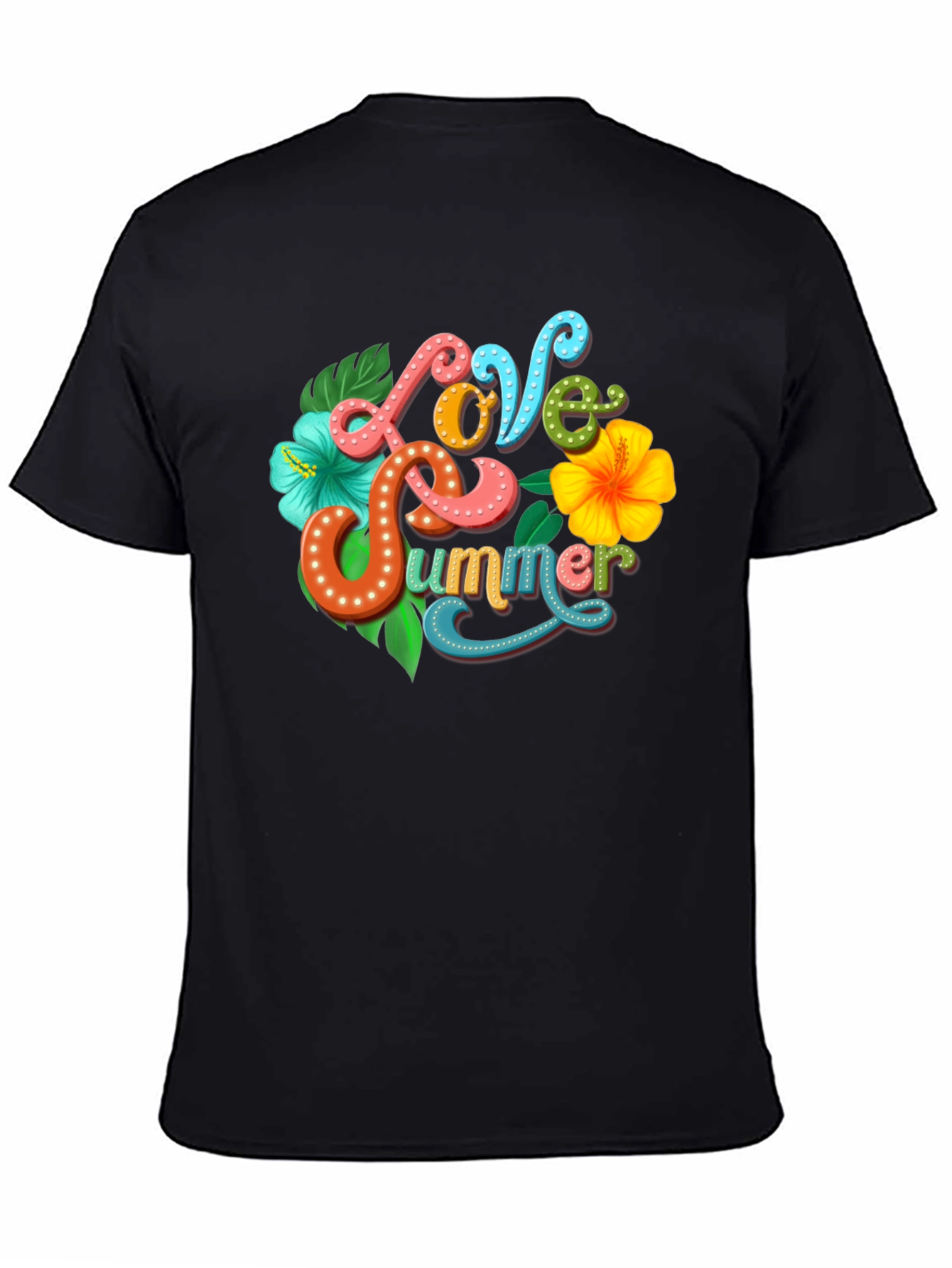 Love Summer Graphic Tee - Tropical Vibe