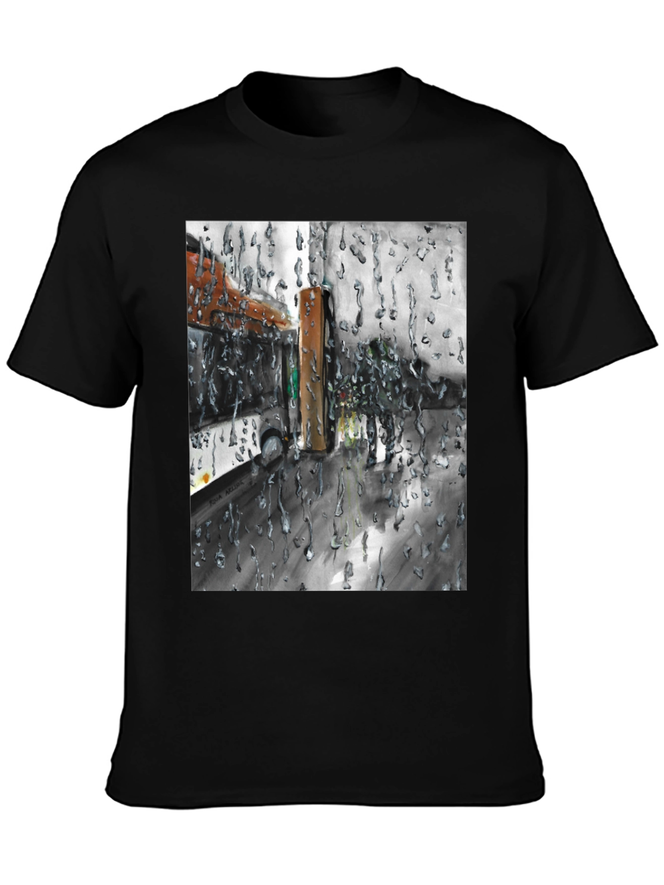 Rainy Day Graphic T-Shirt