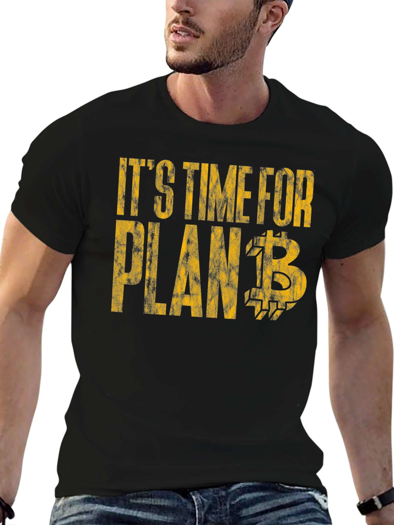 Its Time for Plan B Bitcoin Cryptocurrency T-Shirt
