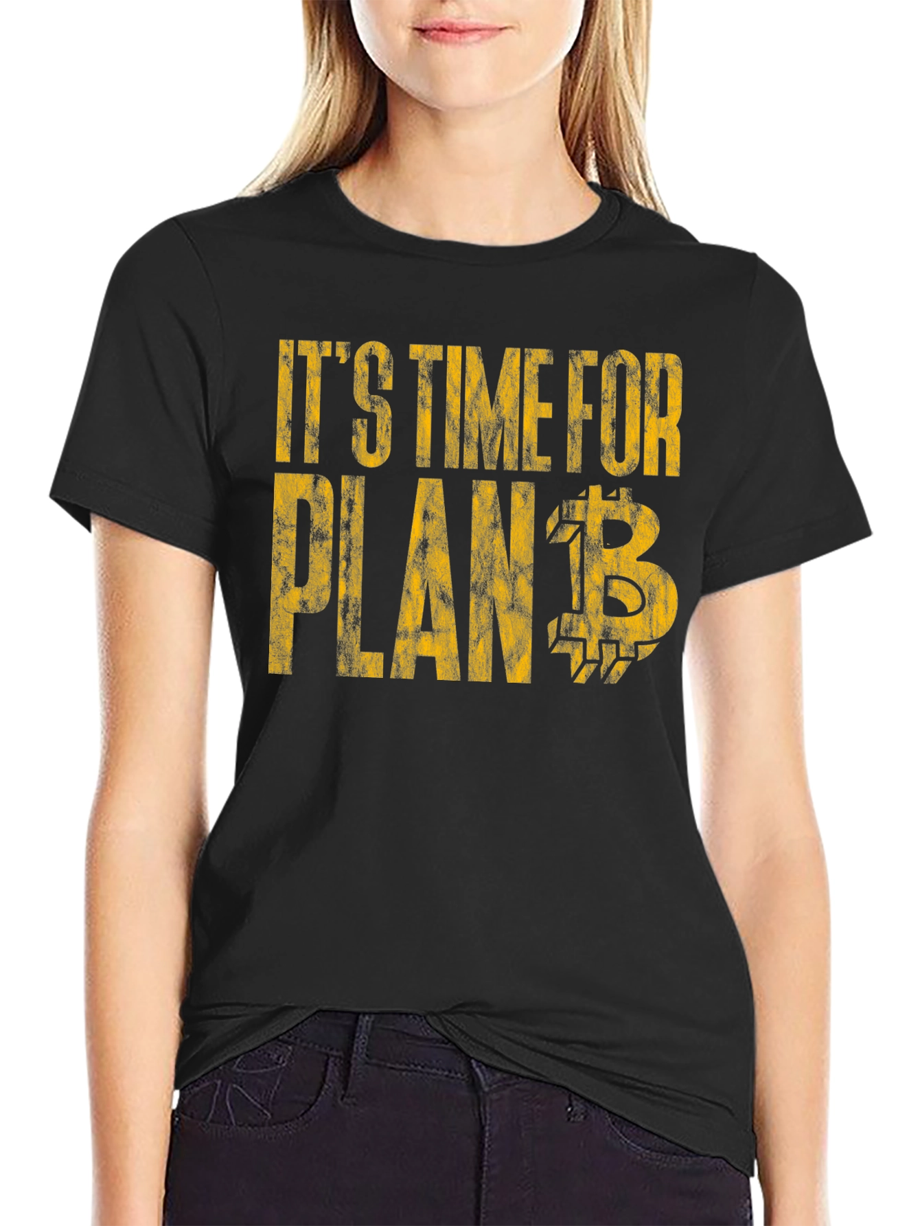 Its Time for Plan B Bitcoin Cryptocurrency T-Shirt