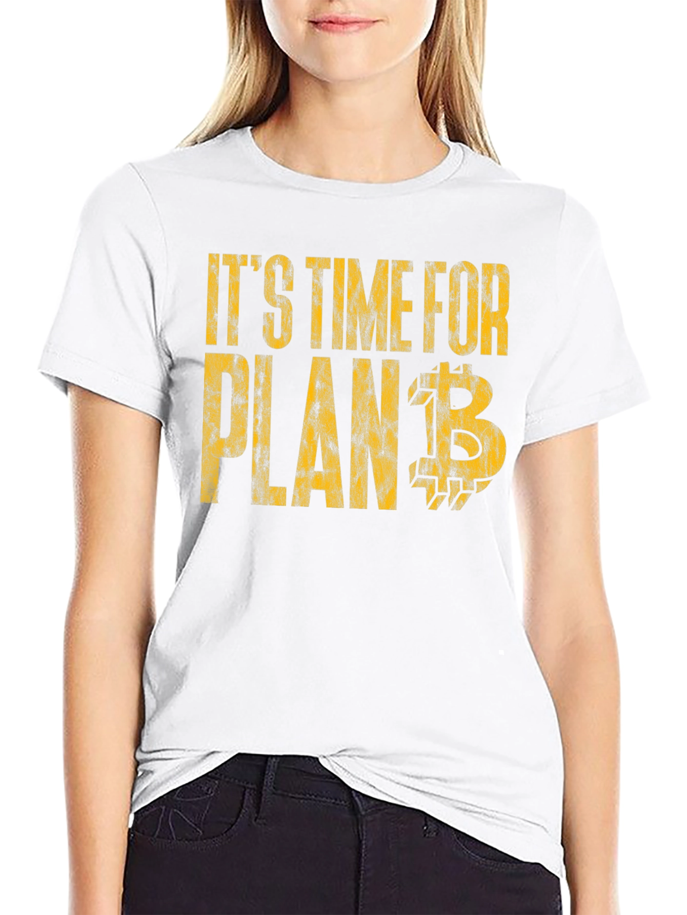 Its Time for Plan B Bitcoin Cryptocurrency T-Shirt