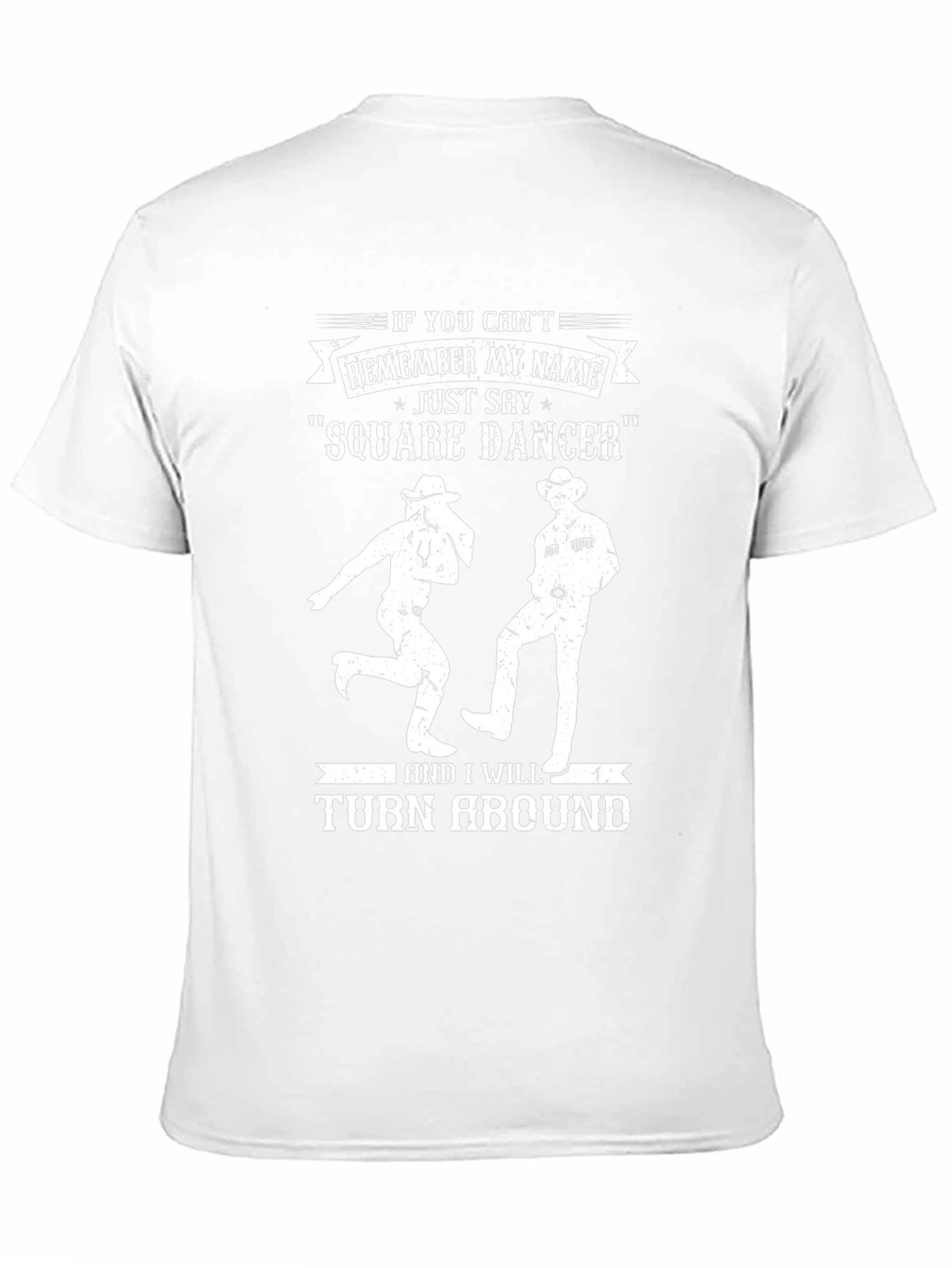 Square Dancer Graphic T-Shirt - Country Western Dance Tee