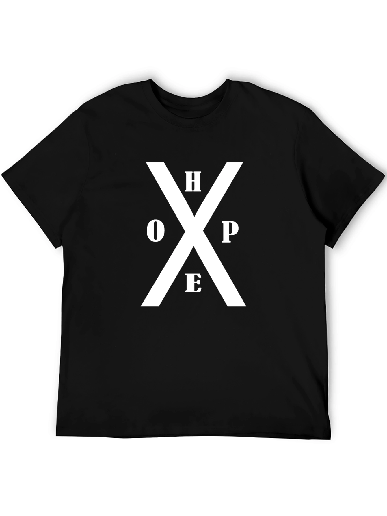 HOPE Graphic Tee - Stylish Cross Design T-Shirt