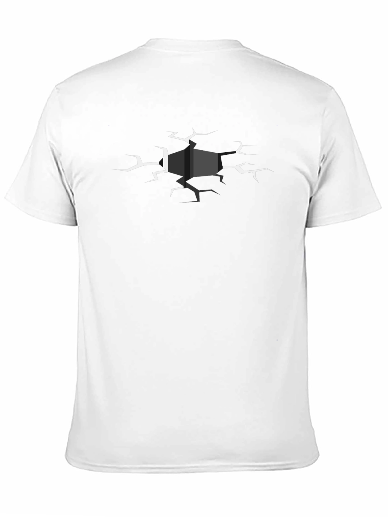 Cracked Box T-Shirt - Modern Graphic Tee