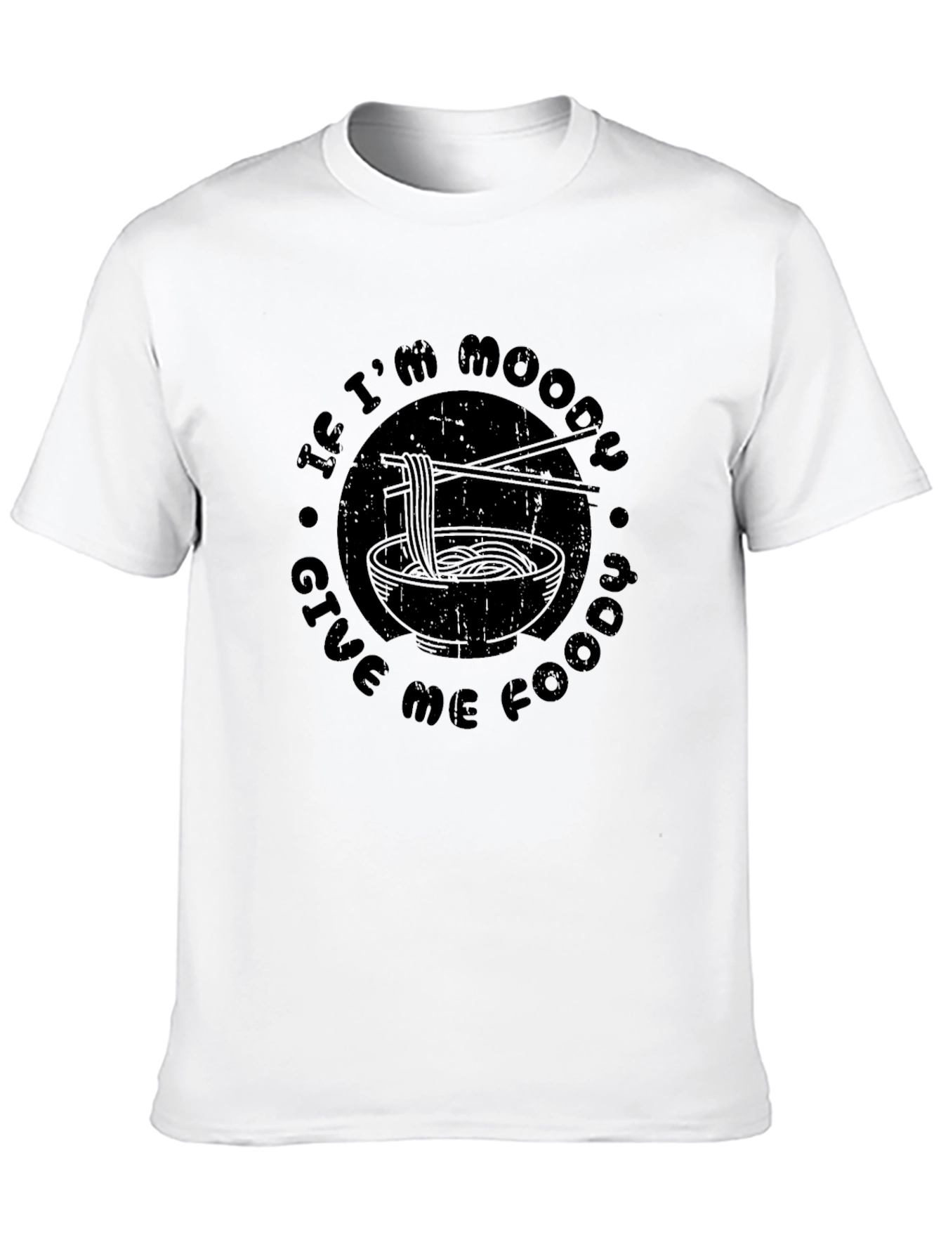 Moody Foodie T-Shirt - Ramen Design