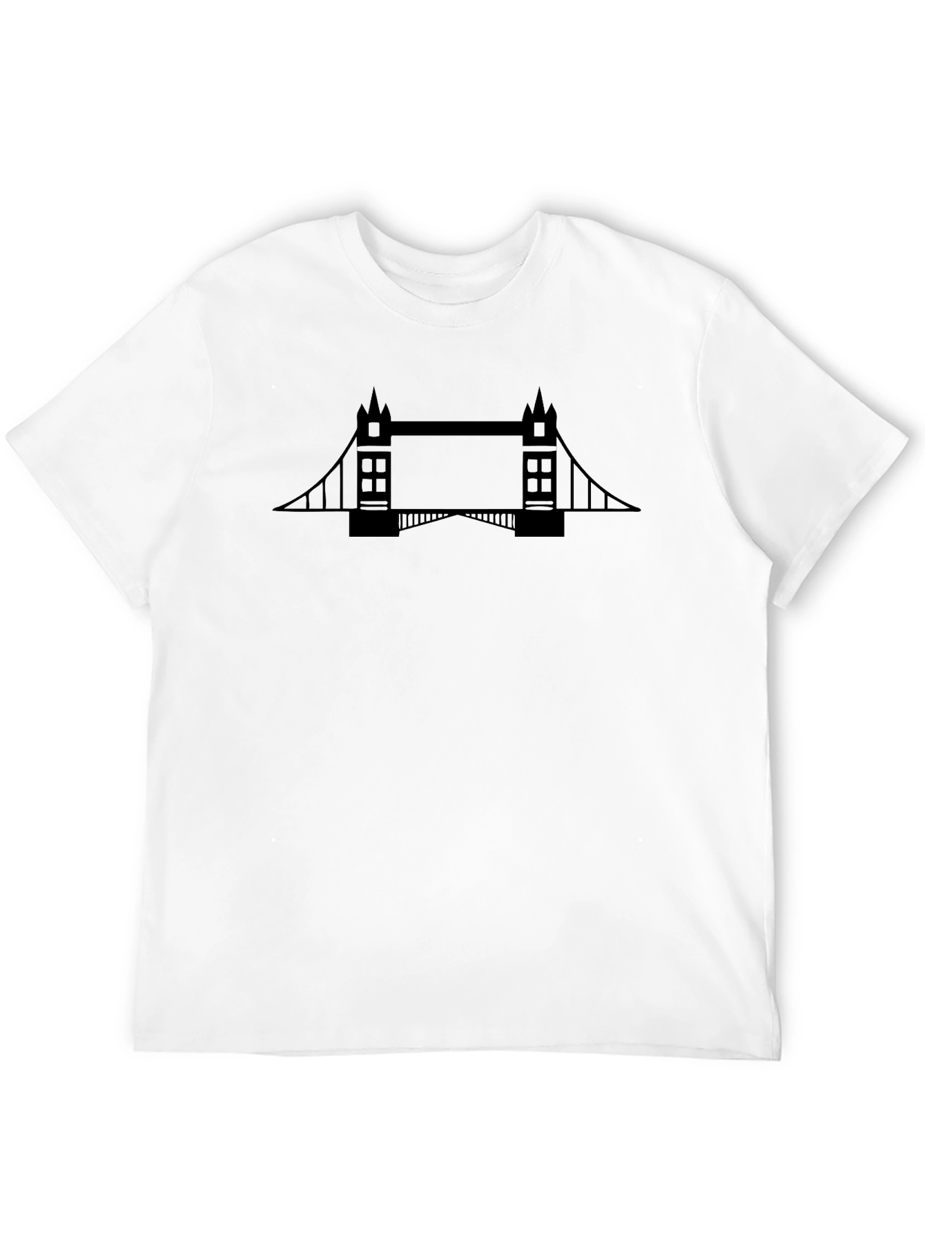 London Bridge Graphic T-Shirt - Black