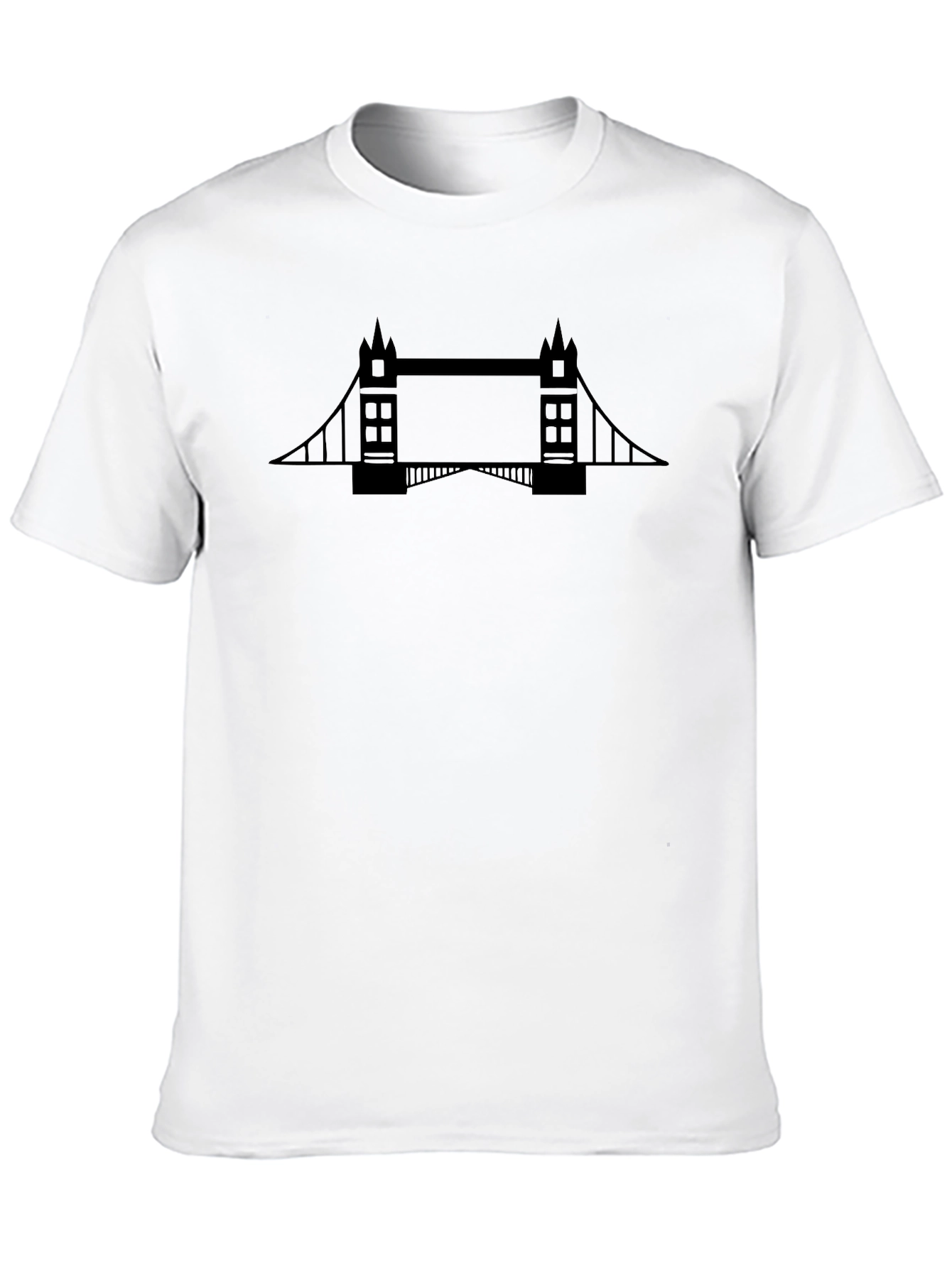 London Bridge Graphic T-Shirt - Black