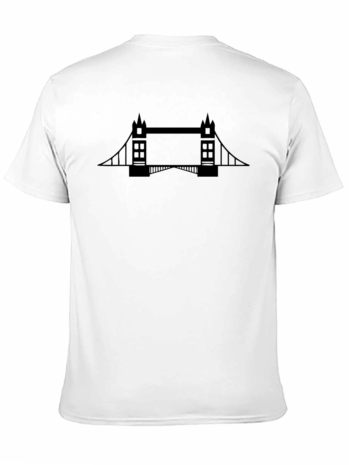 London Bridge Graphic T-Shirt - Black