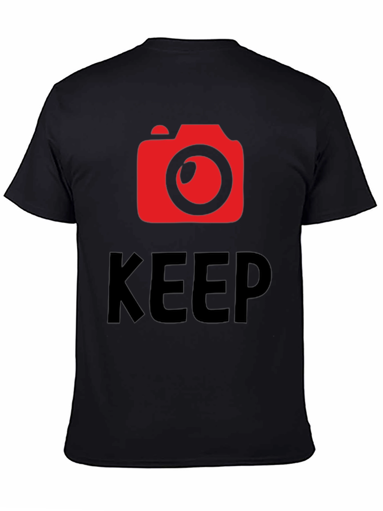 Keep Shooting Camera Graphic T-Shirt