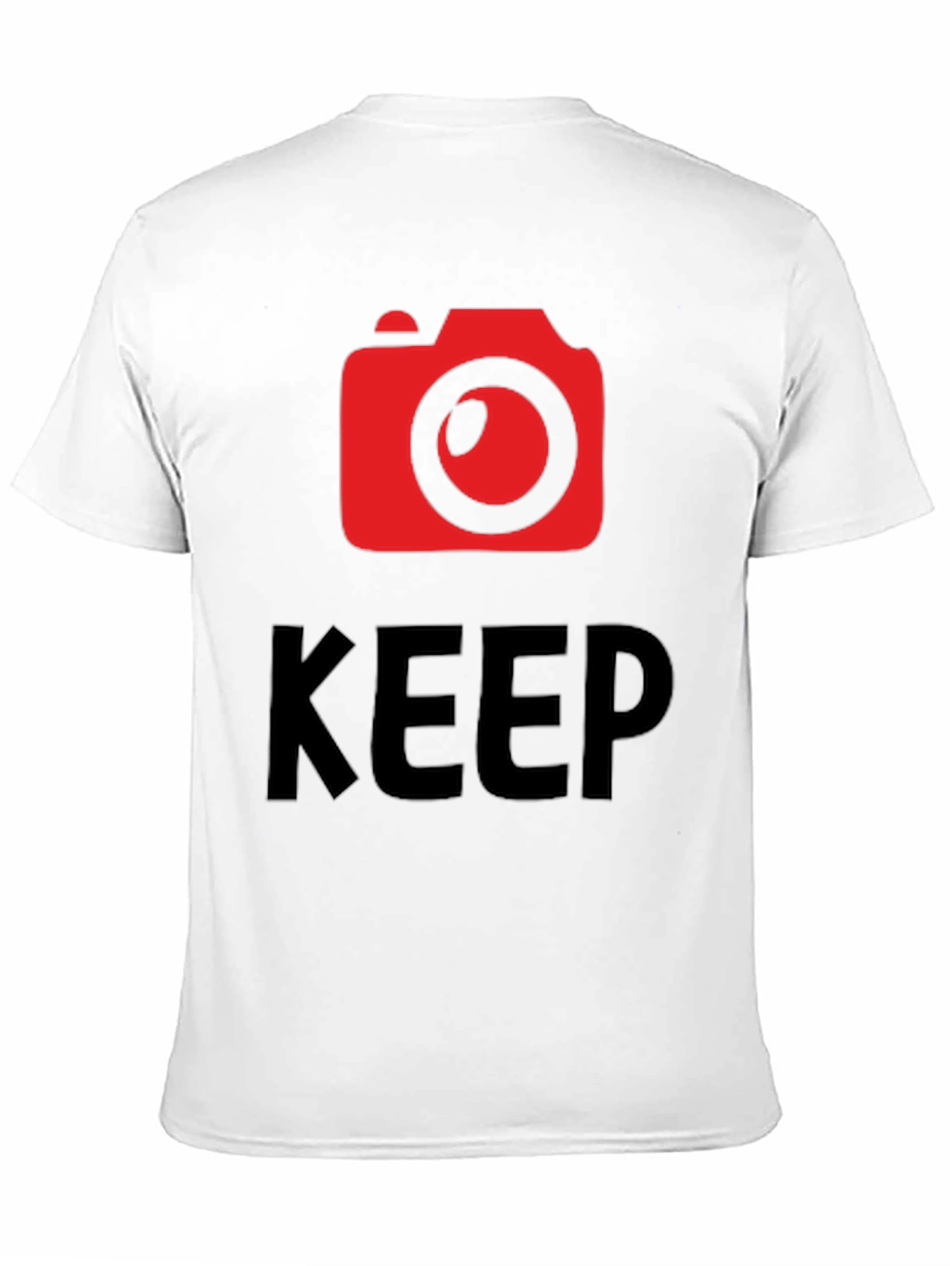 Keep Shooting Camera Graphic T-Shirt