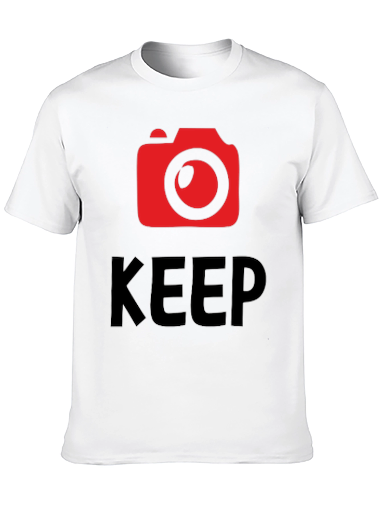Keep Shooting Camera Graphic T-Shirt