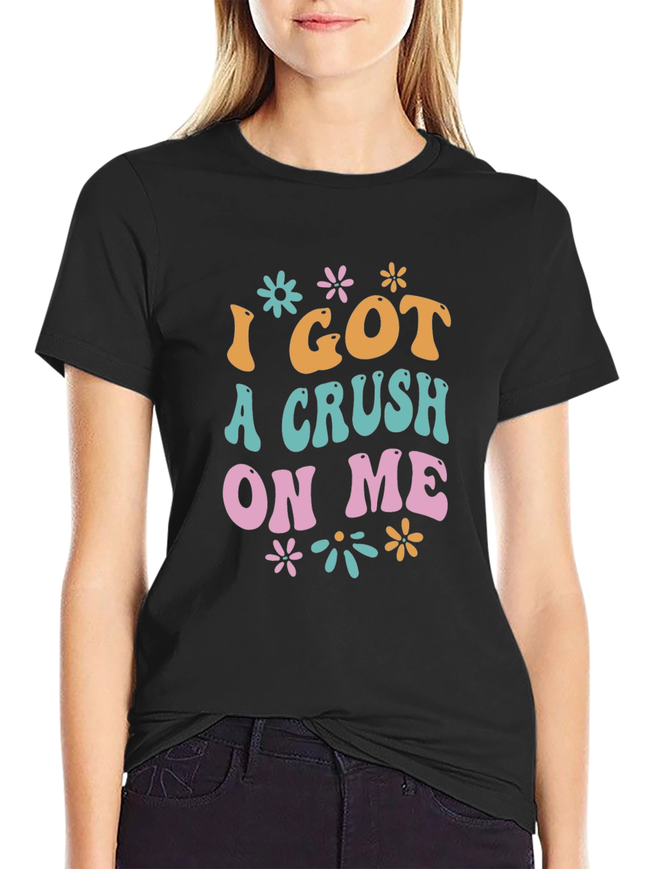 I Got A Crush On Me Retro T-Shirt
