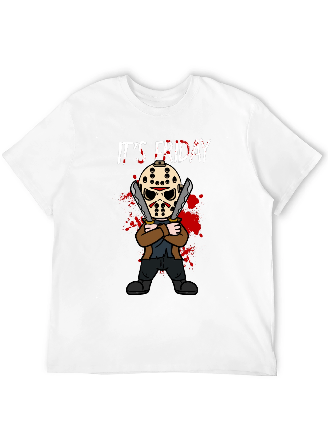 Its Friday T-Shirt Jason Voorhees Graphic Tee