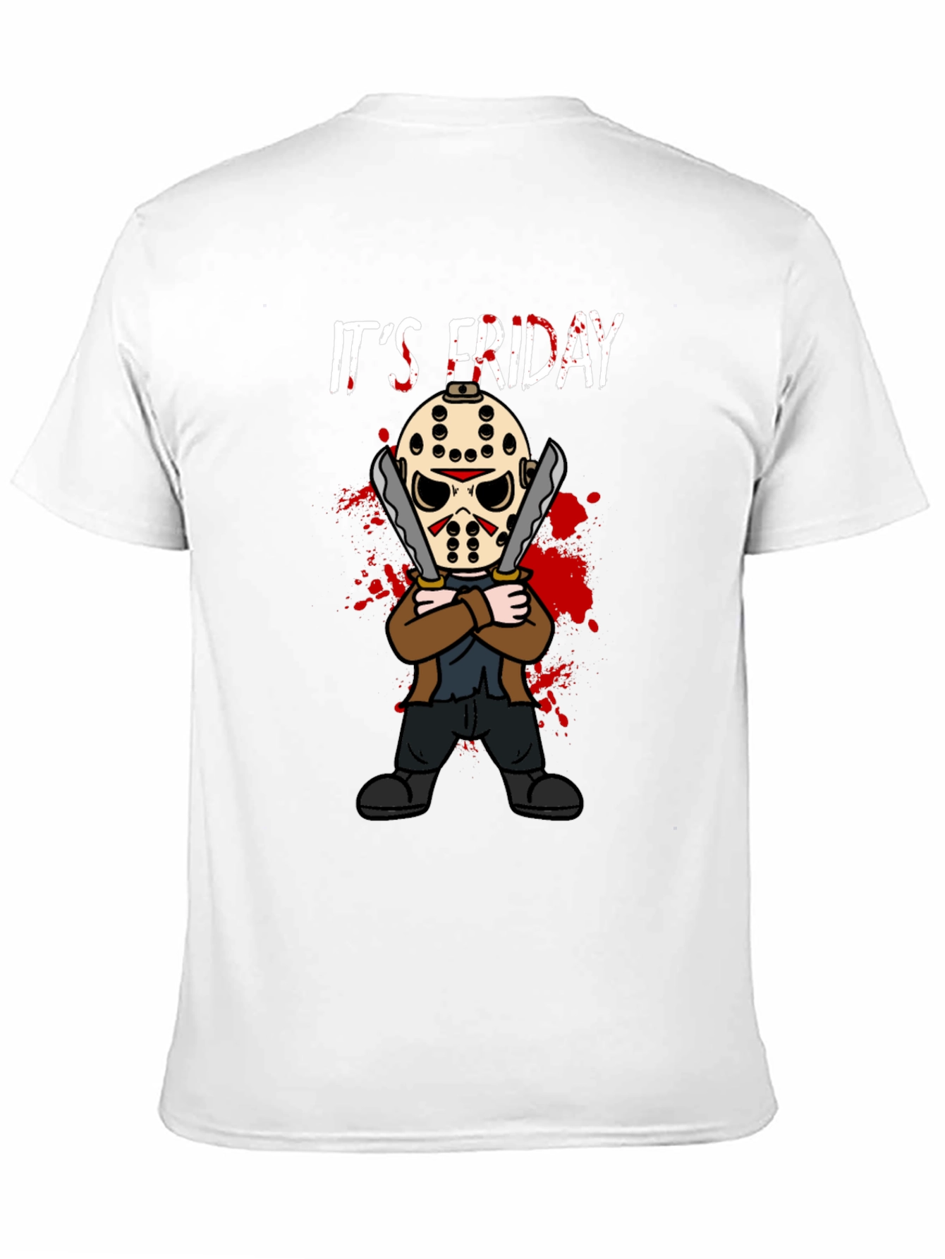 Its Friday T-Shirt Jason Voorhees Graphic Tee