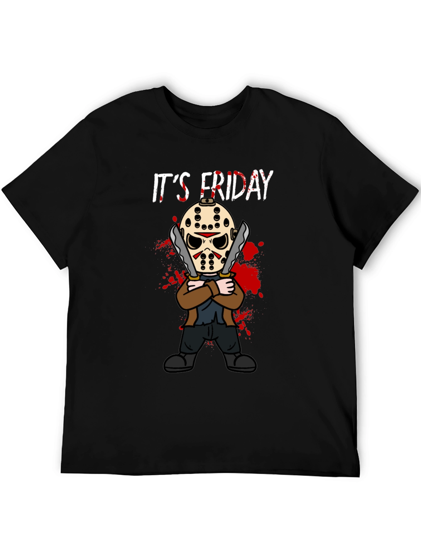Its Friday T-Shirt Jason Voorhees Graphic Tee