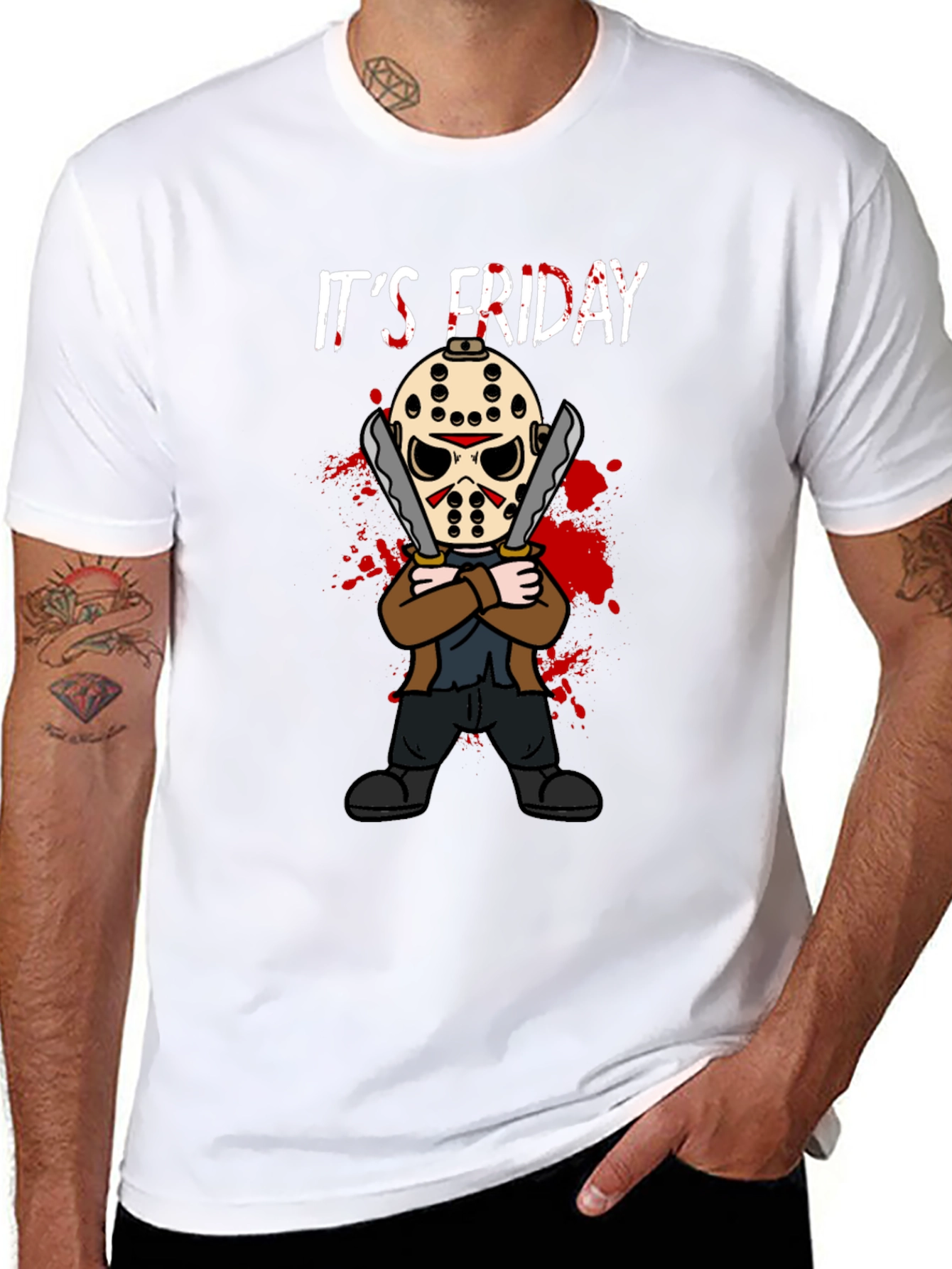 Its Friday T-Shirt Jason Voorhees Graphic Tee