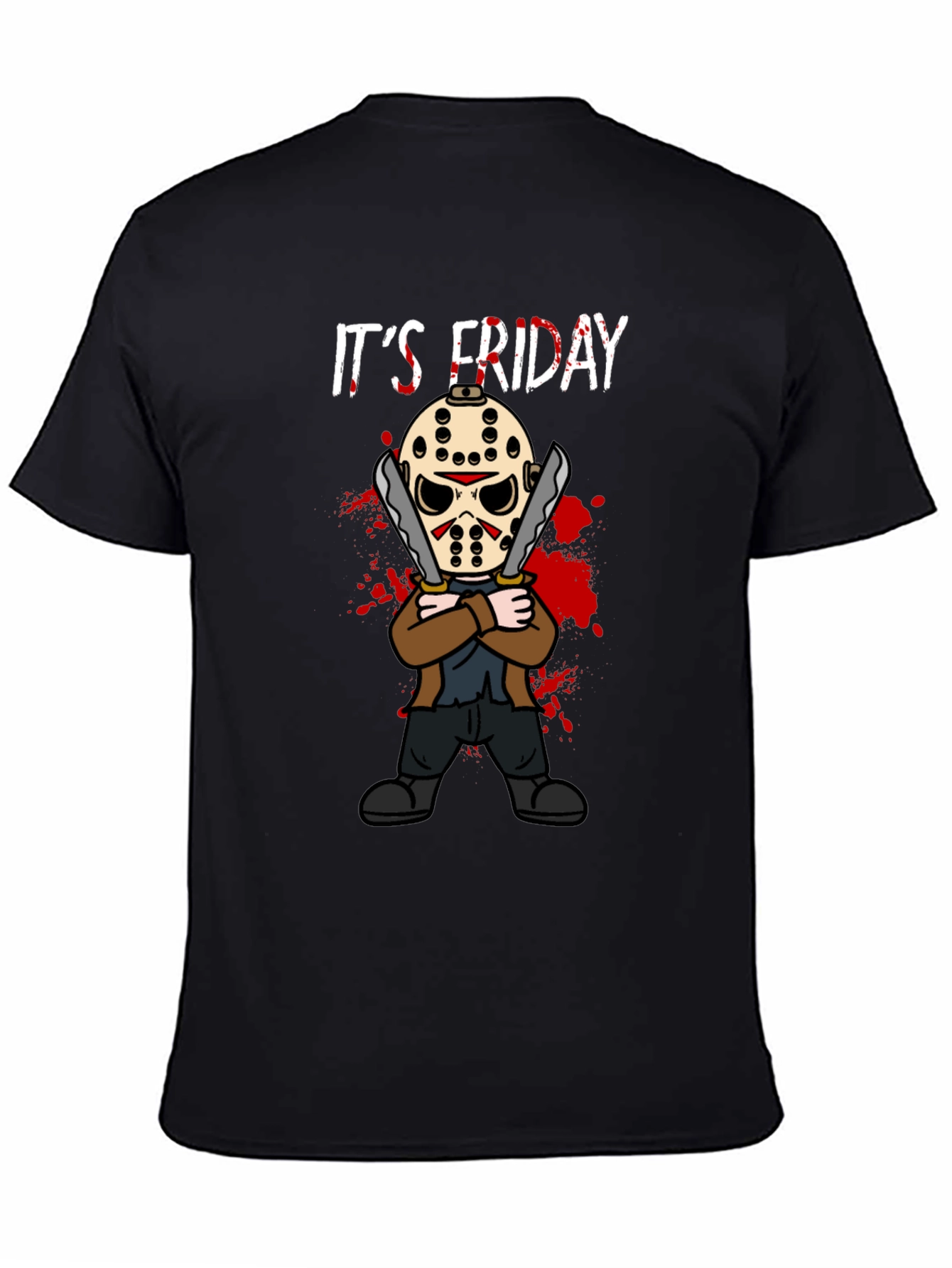 Its Friday T-Shirt Jason Voorhees Graphic Tee