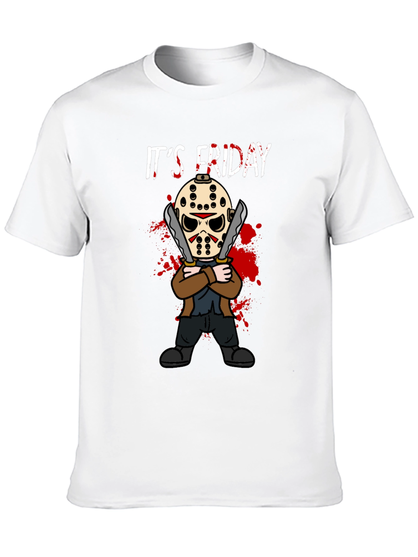Its Friday T-Shirt Jason Voorhees Graphic Tee