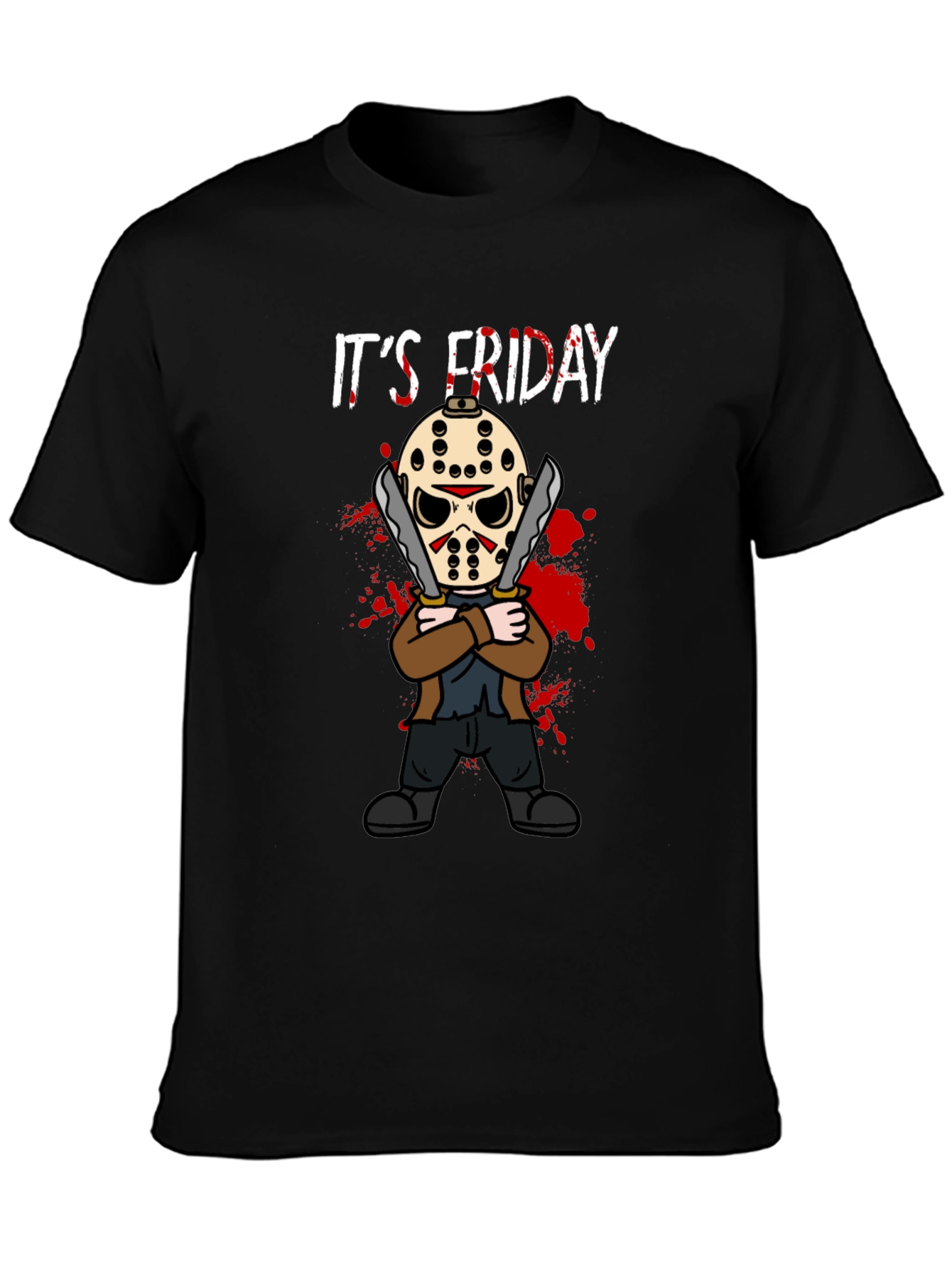 Its Friday T-Shirt Jason Voorhees Graphic Tee