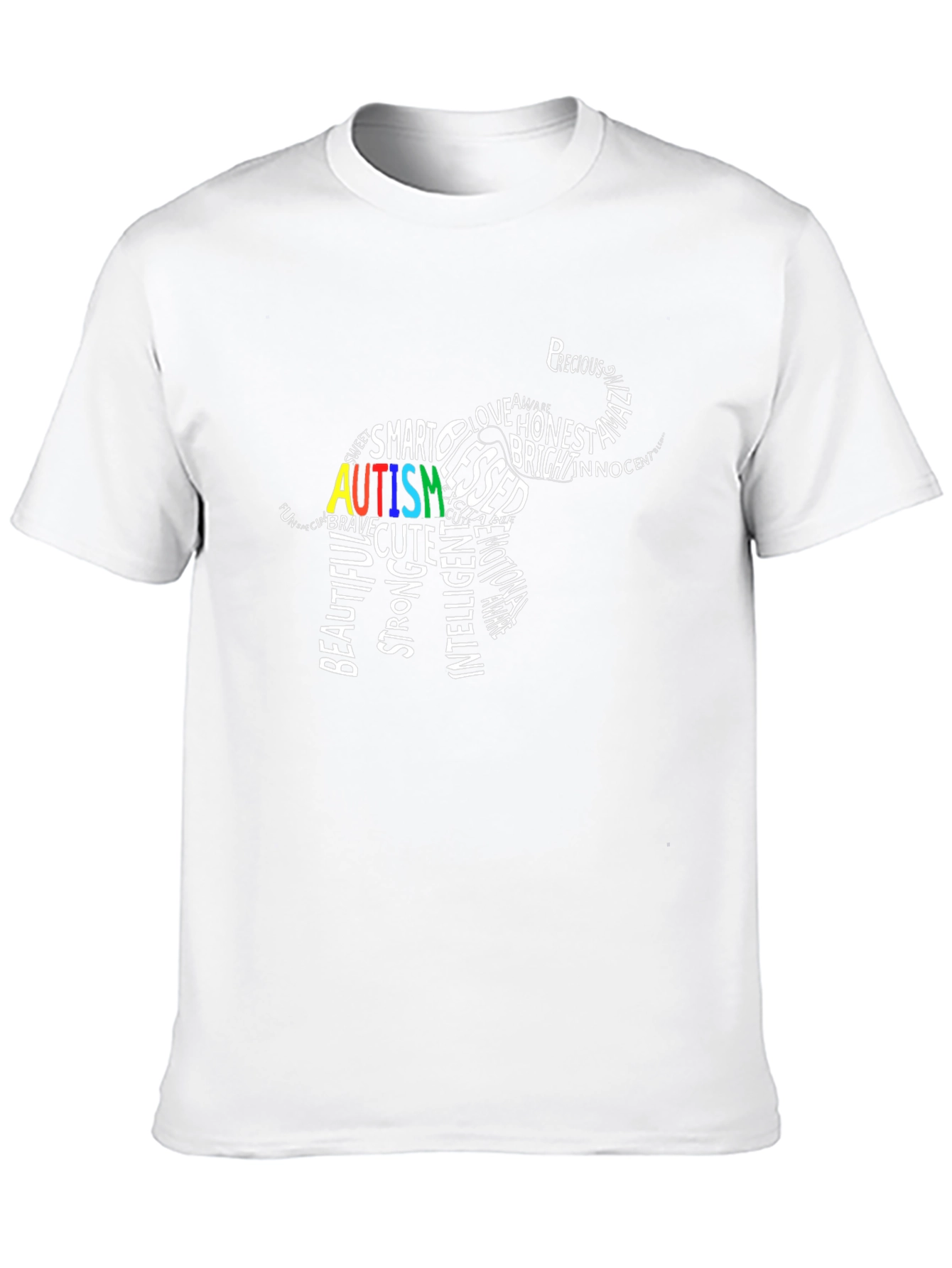 Autism Awareness Elephant Graphic Tee