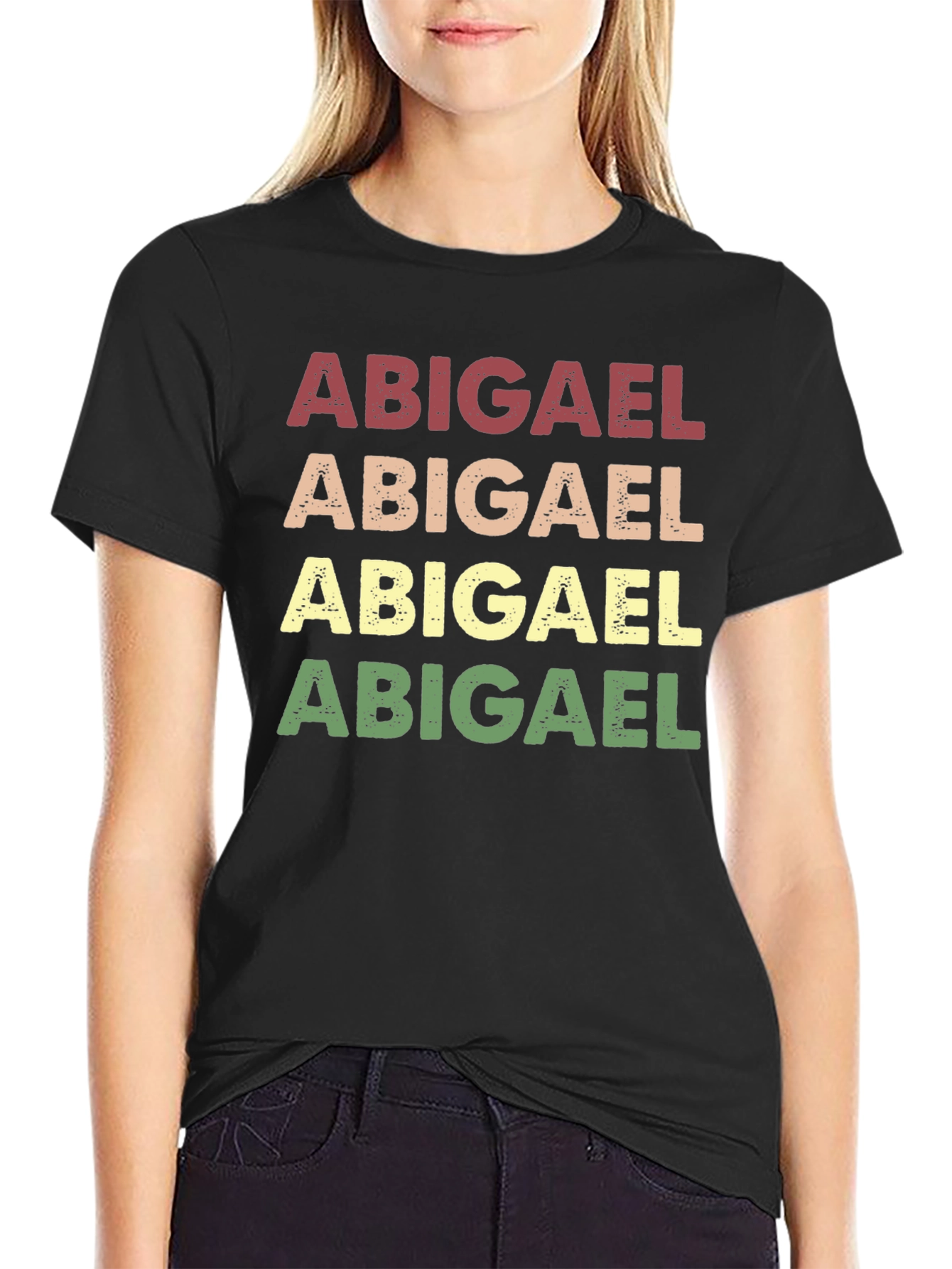 Abigael Retro Style T-Shirt
