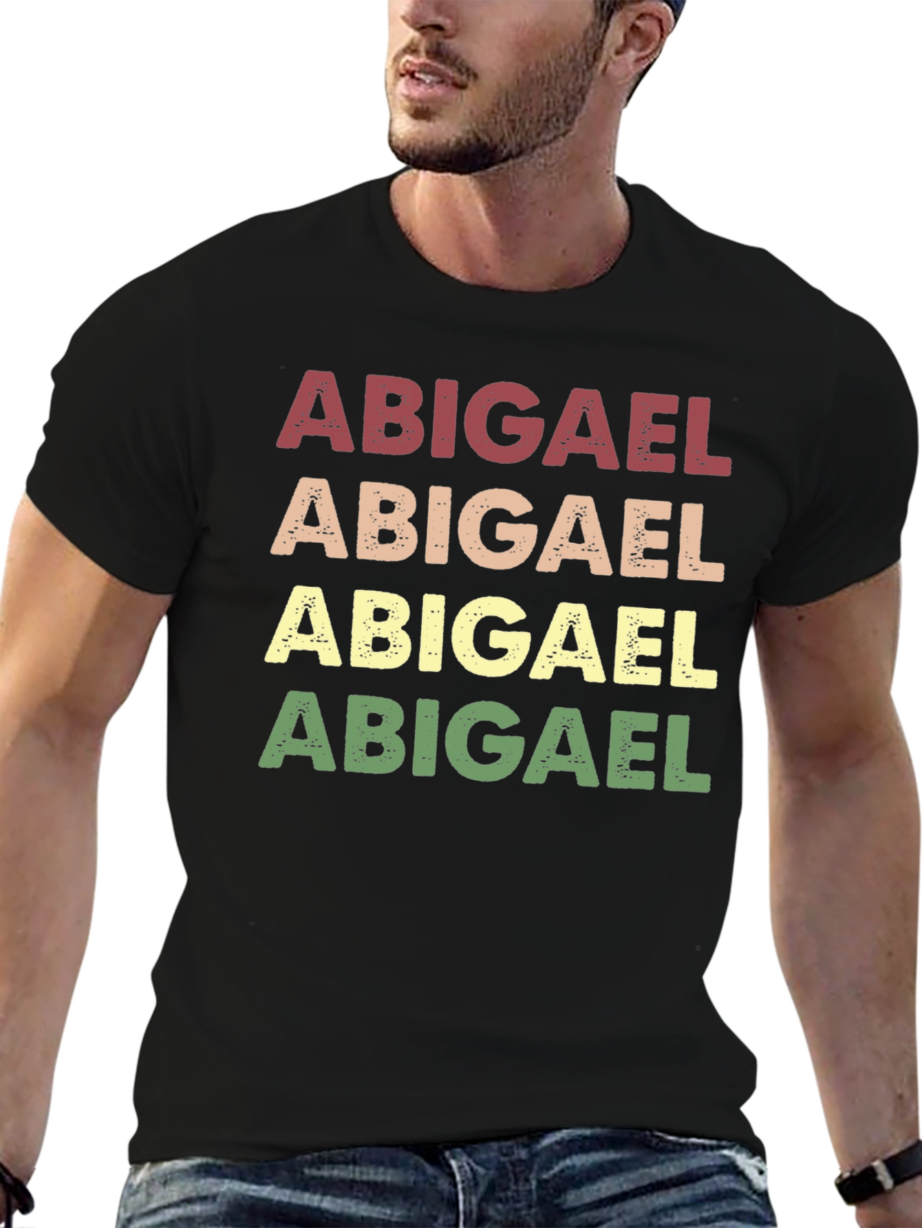 Abigael Retro Style T-Shirt