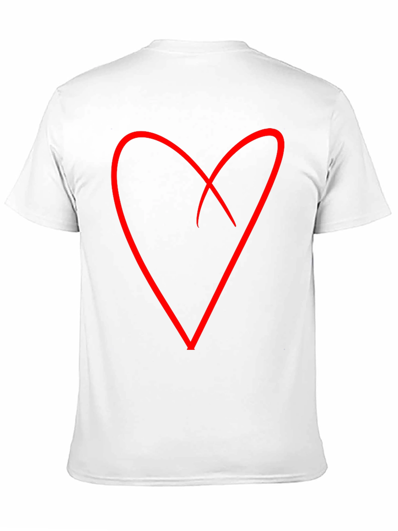 Heart Graphic Black T-Shirt