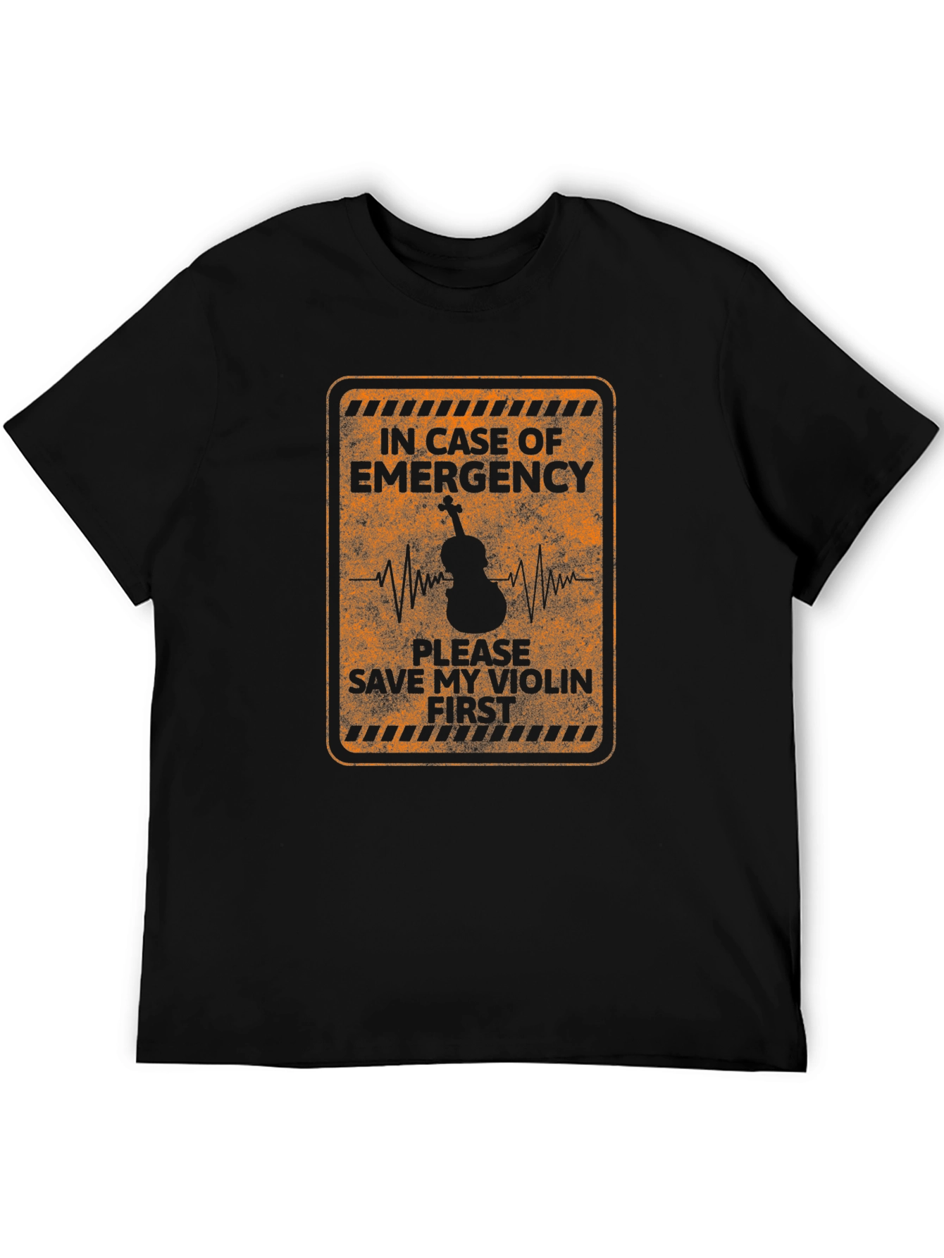 Emergency Violin T-Shirt - Music Lover Tee