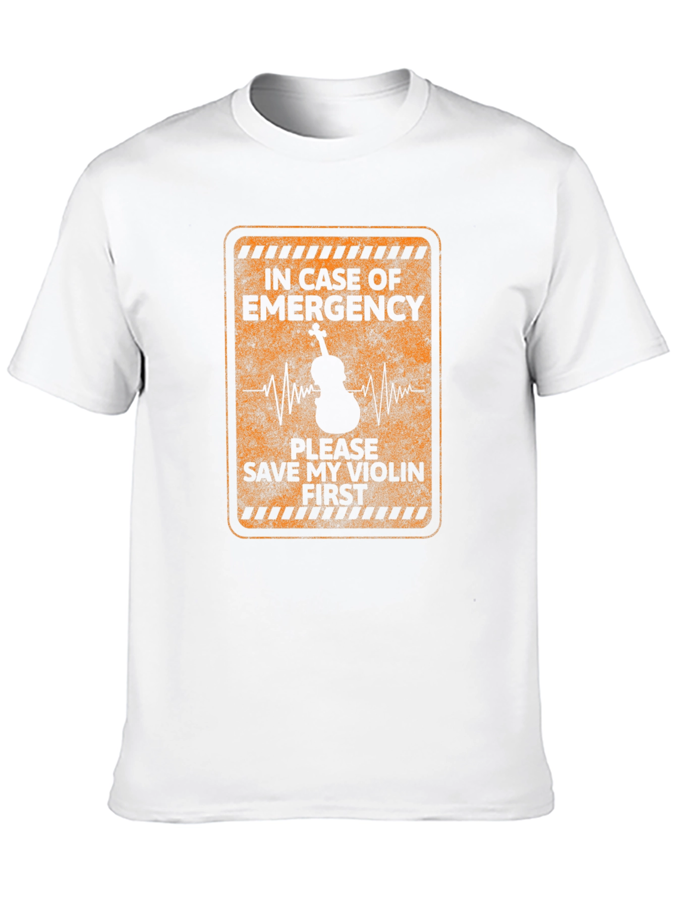 Emergency Violin T-Shirt - Music Lover Tee