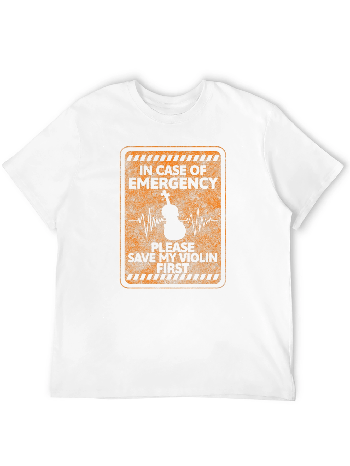 Emergency Violin T-Shirt - Music Lover Tee