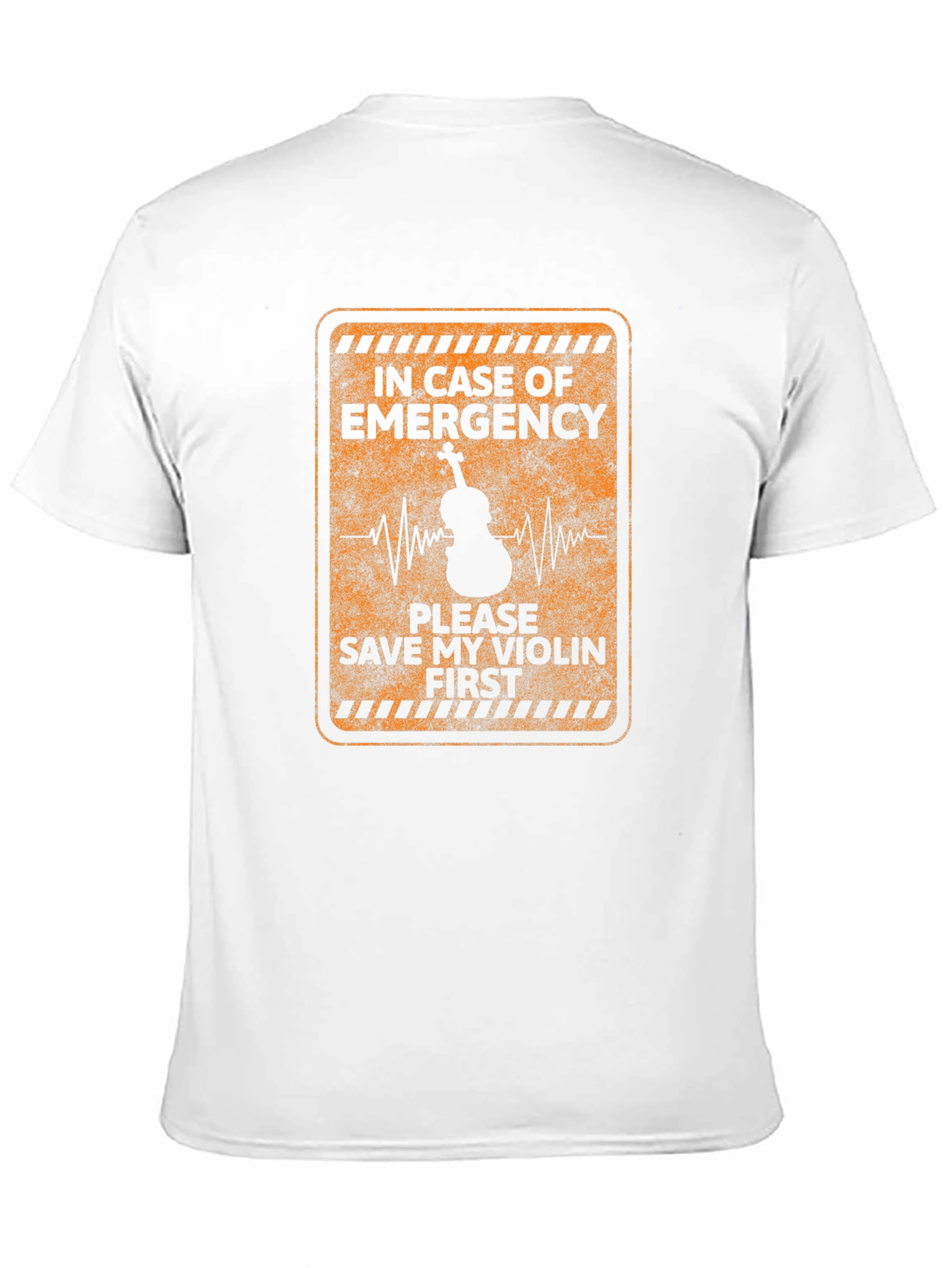 Emergency Violin T-Shirt - Music Lover Tee