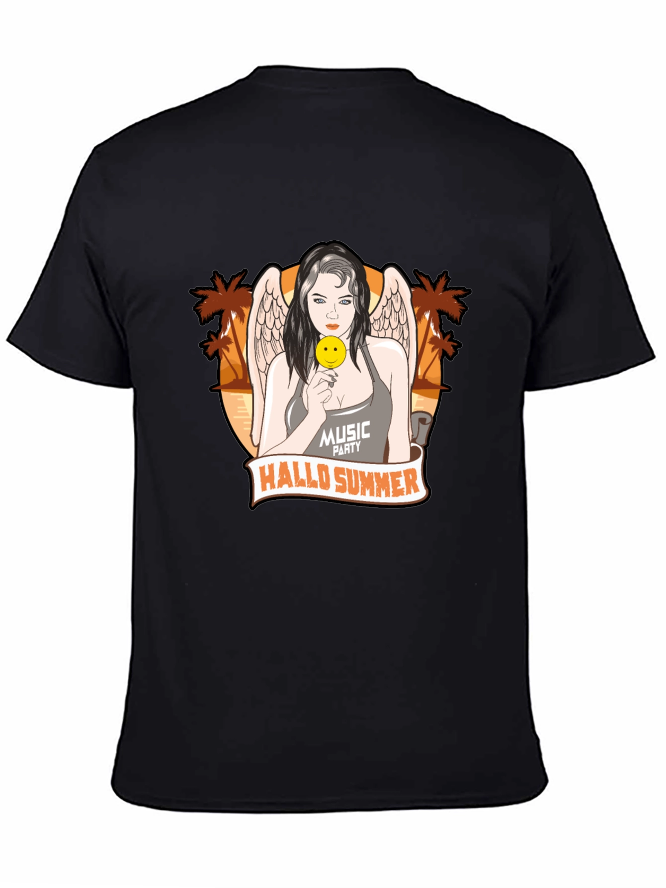 Hallo Summer Graphic T-Shirt