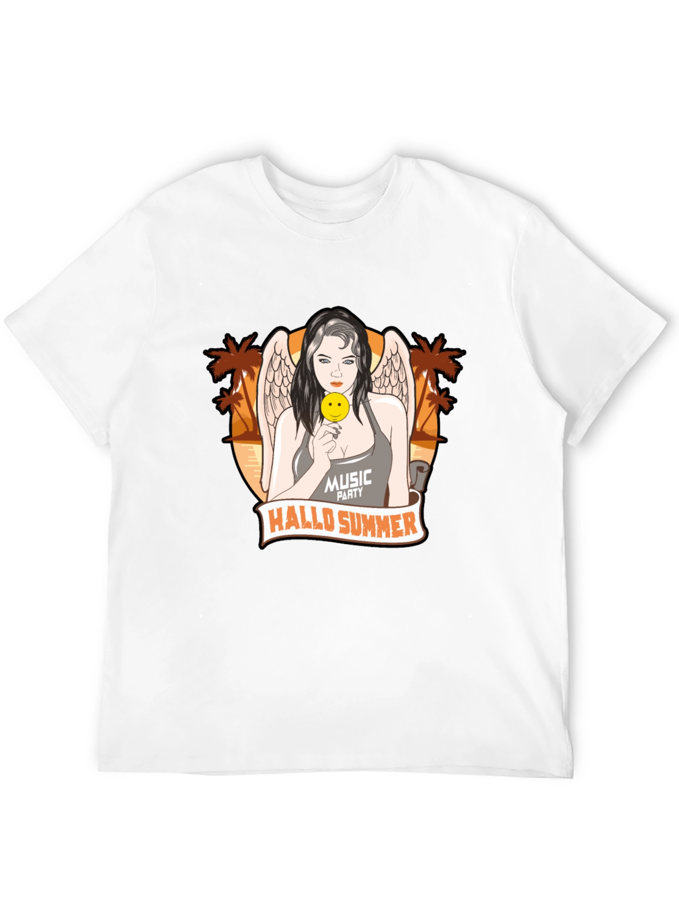 Hallo Summer Graphic T-Shirt