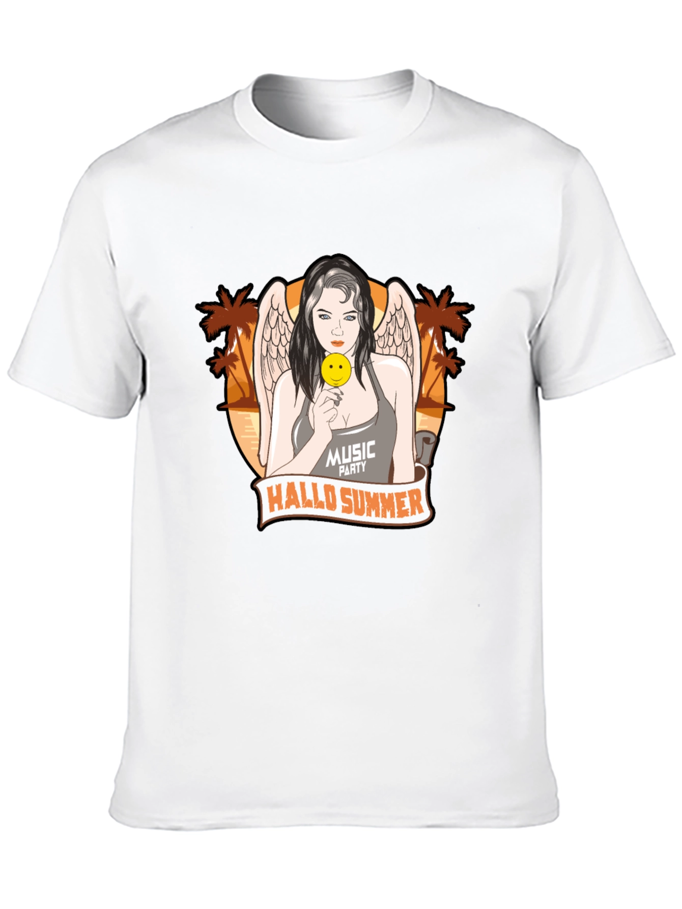 Hallo Summer Graphic T-Shirt