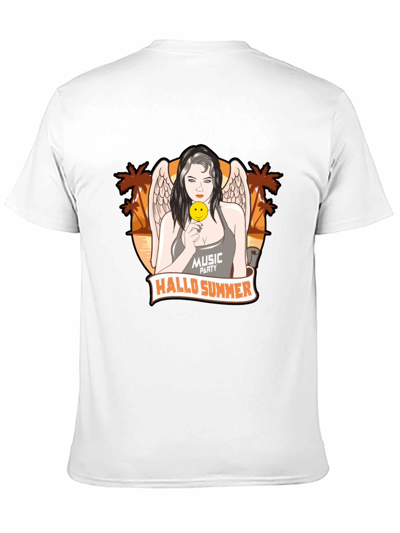 Hallo Summer Graphic T-Shirt