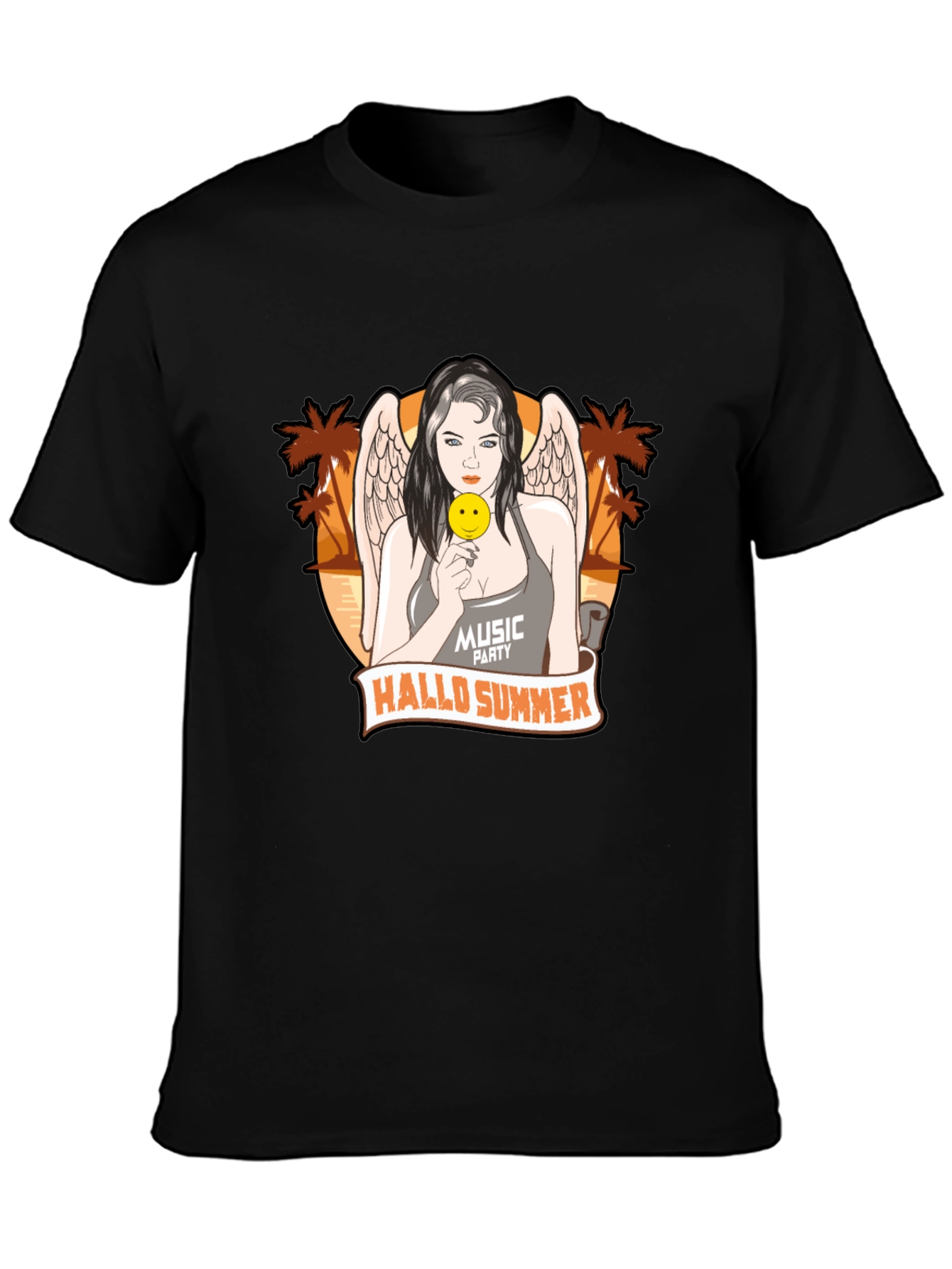 Hallo Summer Graphic T-Shirt