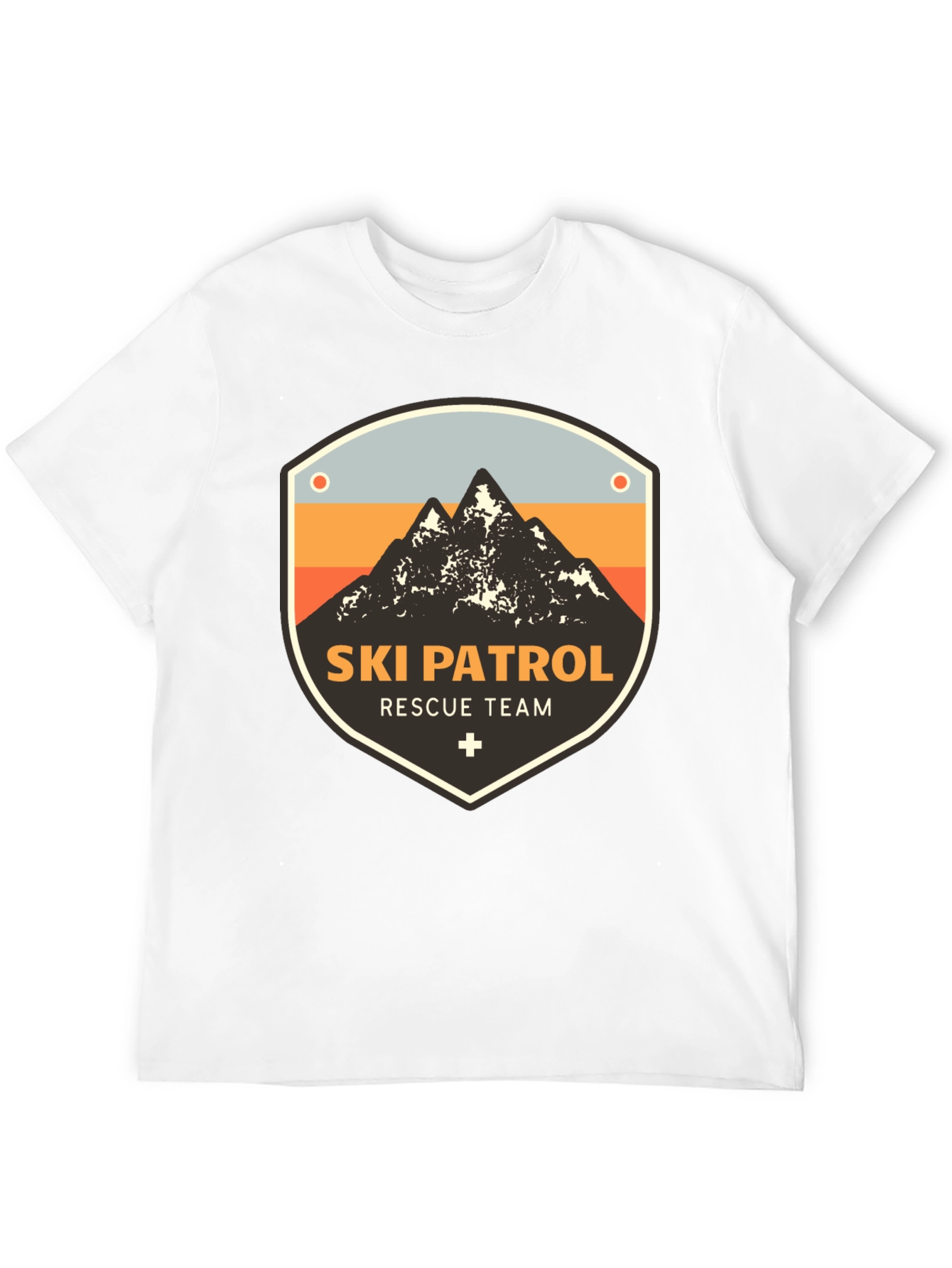 Ski Patrol Rescue Team Graphic T-Shirt